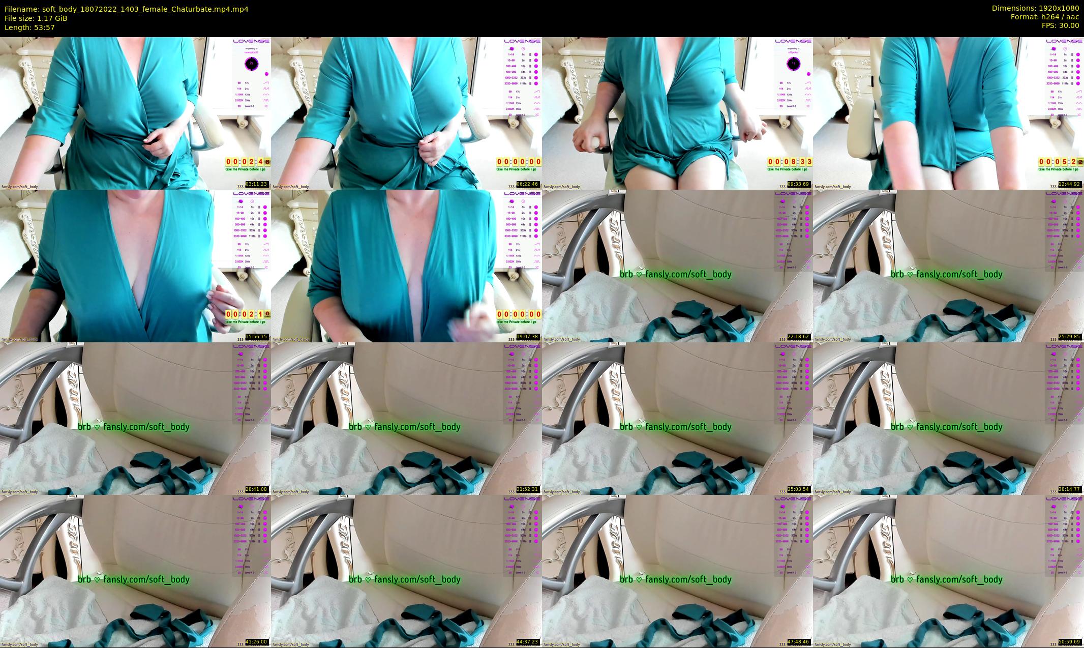 soft_body — 54 minute Chaturbate female cam show recording, 1080p, Jul 18, 2022
