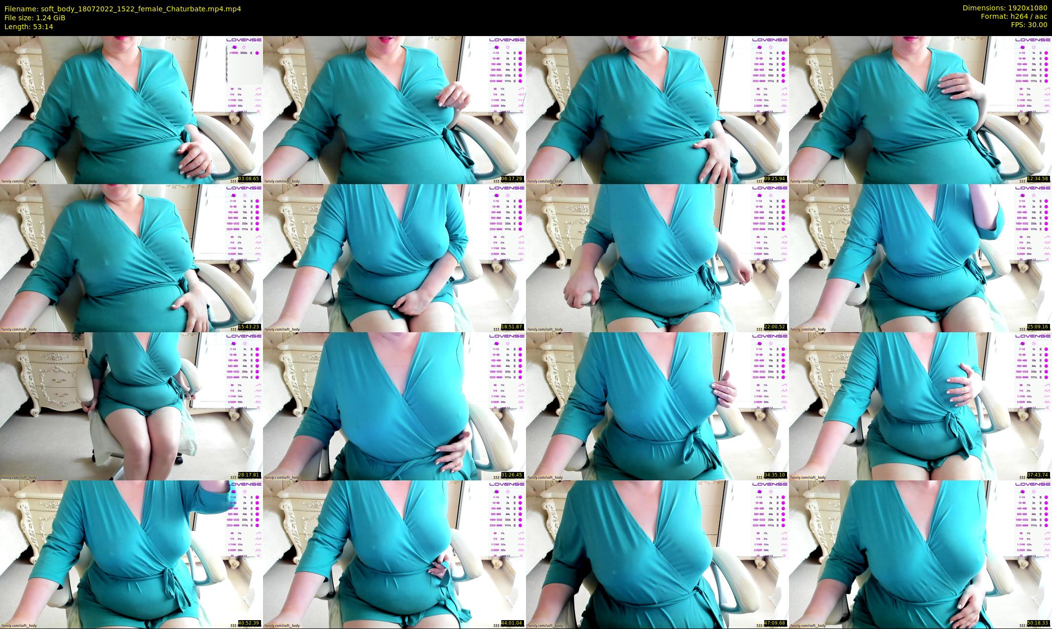 soft_body — 54 minute Chaturbate female cam show recording, 1080p, Jul 18, 2022