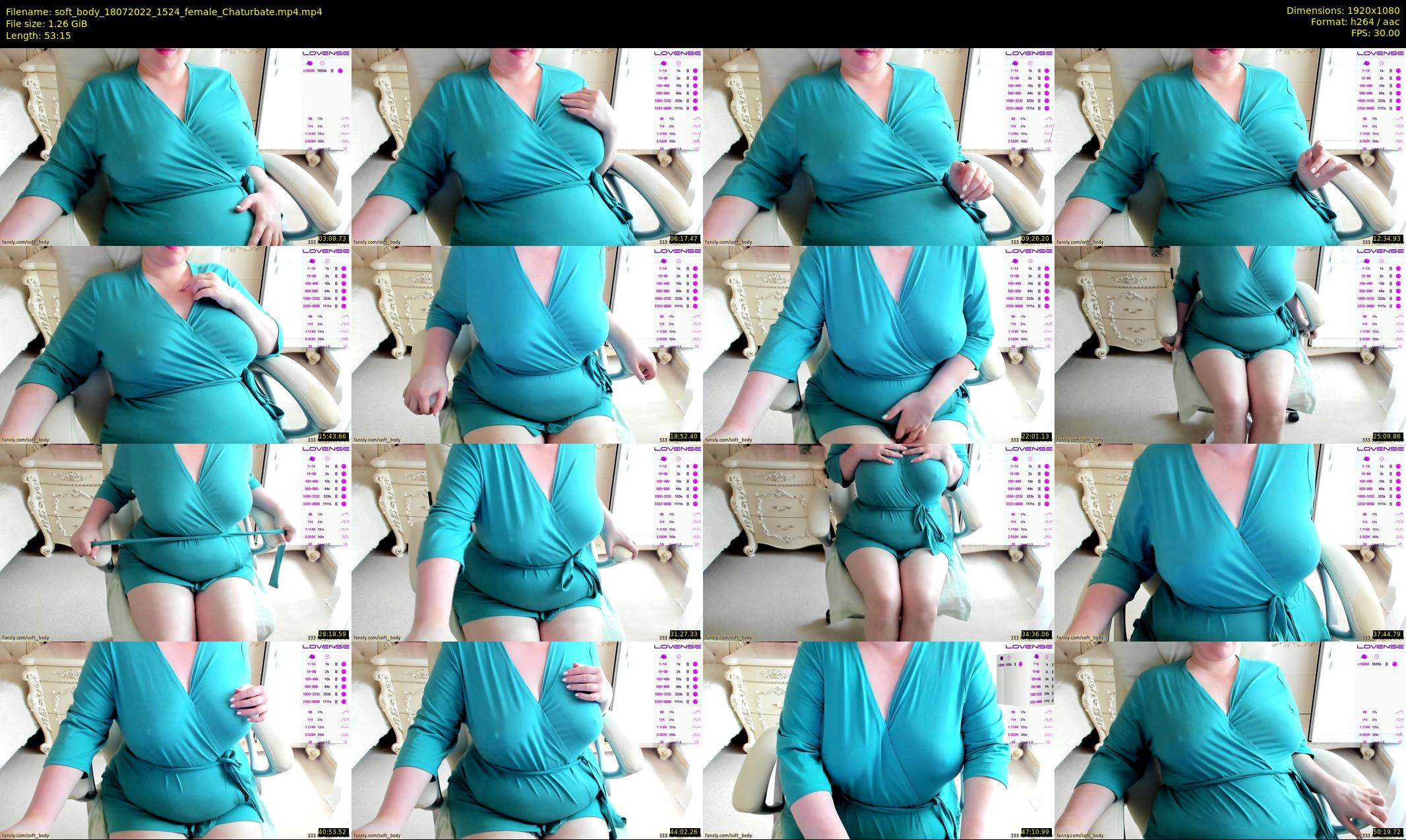 soft_body — 54 minute Chaturbate female cam show recording, 1080p, Jul 18, 2022