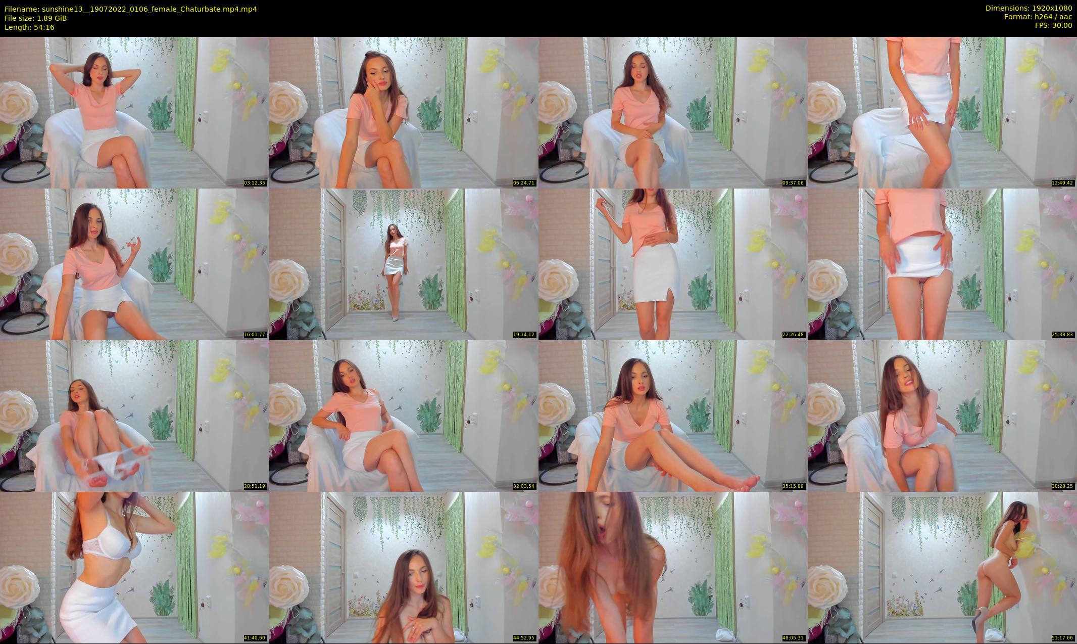 sunshine13_ — 55 minute Chaturbate female cam show recording, 1080p, Jul 19, 2022