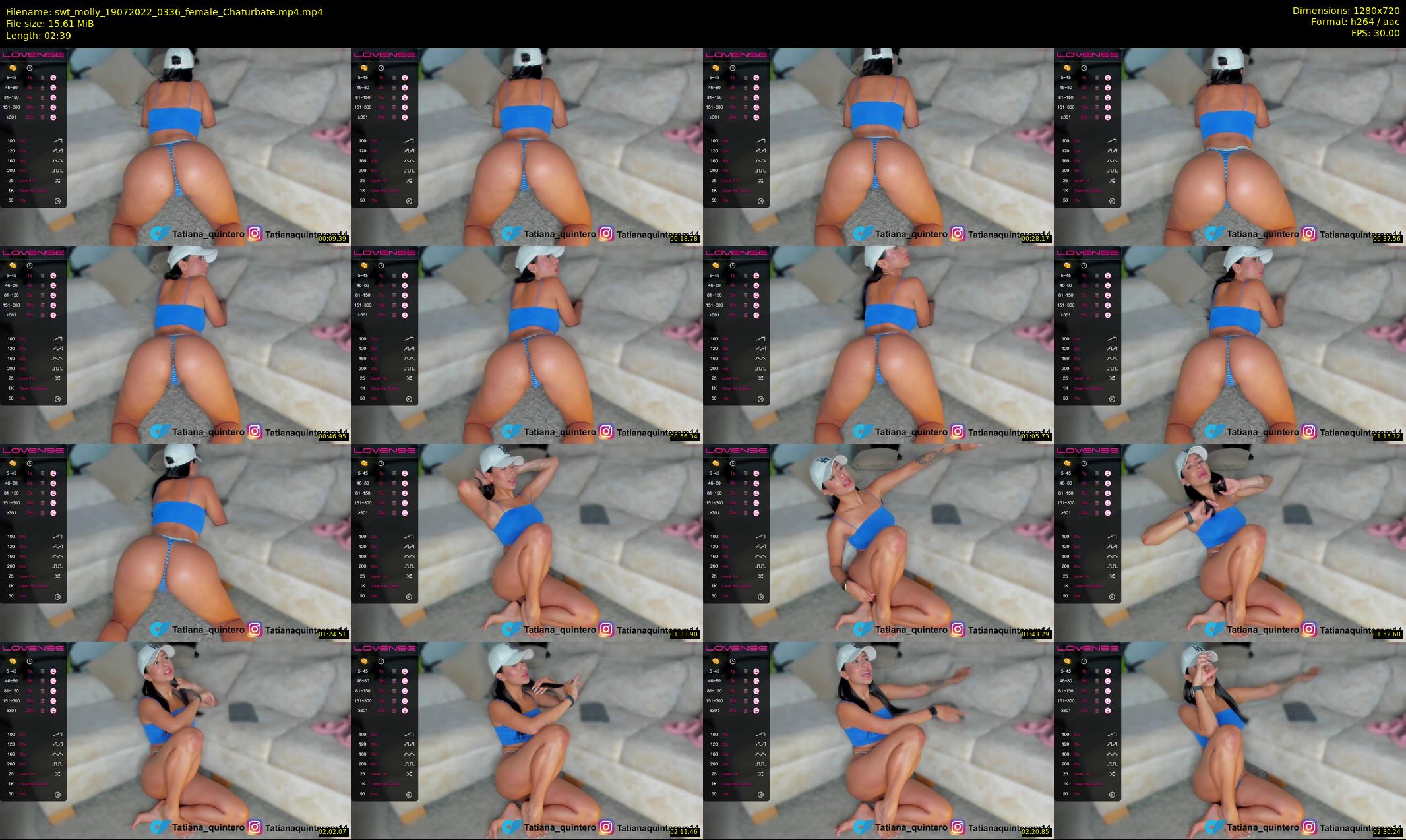 swt_molly — 3 minute Chaturbate female cam show recording, 720p, Jul 19, 2022