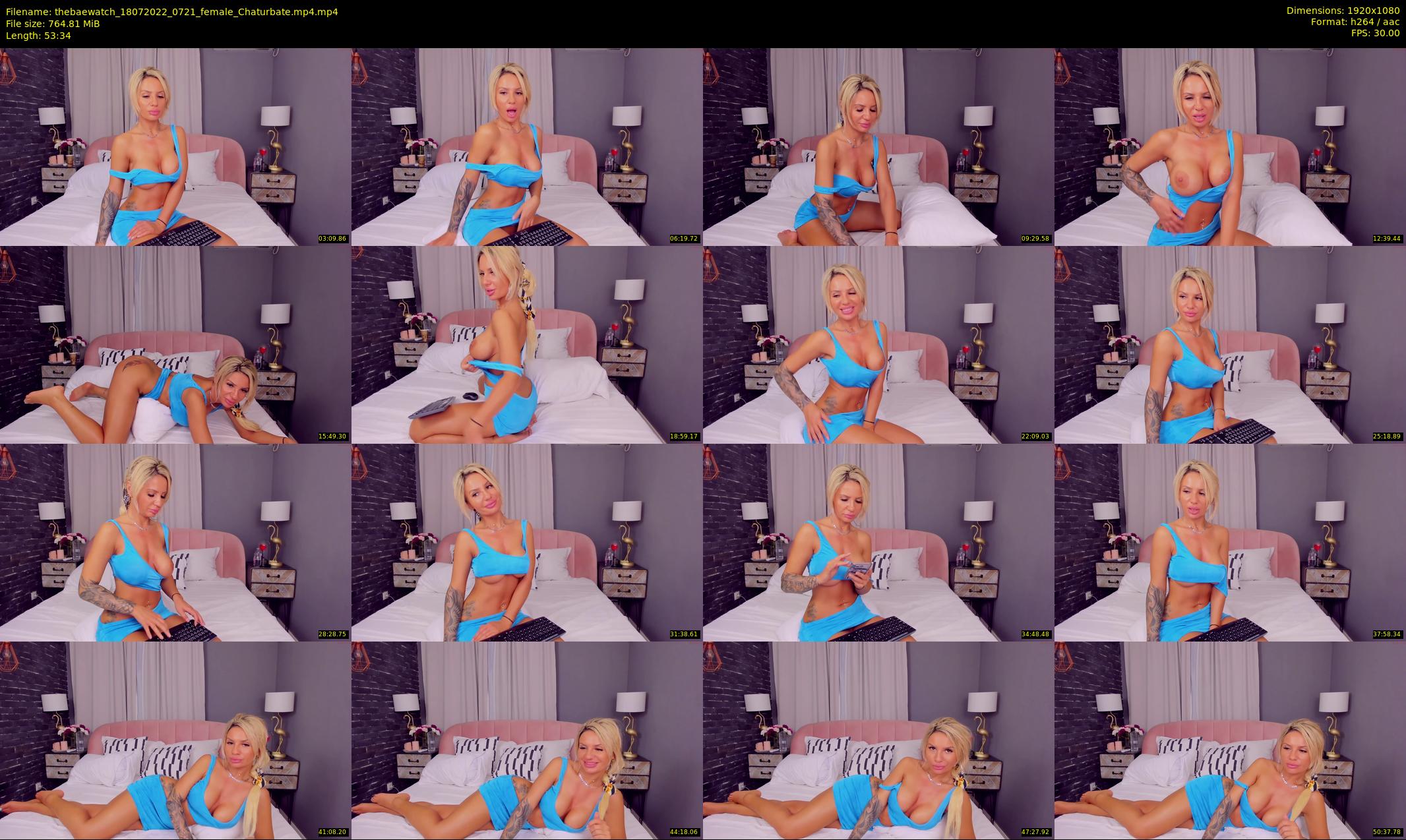 thebaewatch — 54 minute Chaturbate female cam show recording, 1080p, Jul 18, 2022