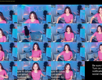 ticketshow — 52 minute Chaturbate female cam show recording, 720p, Jul 18, 2022