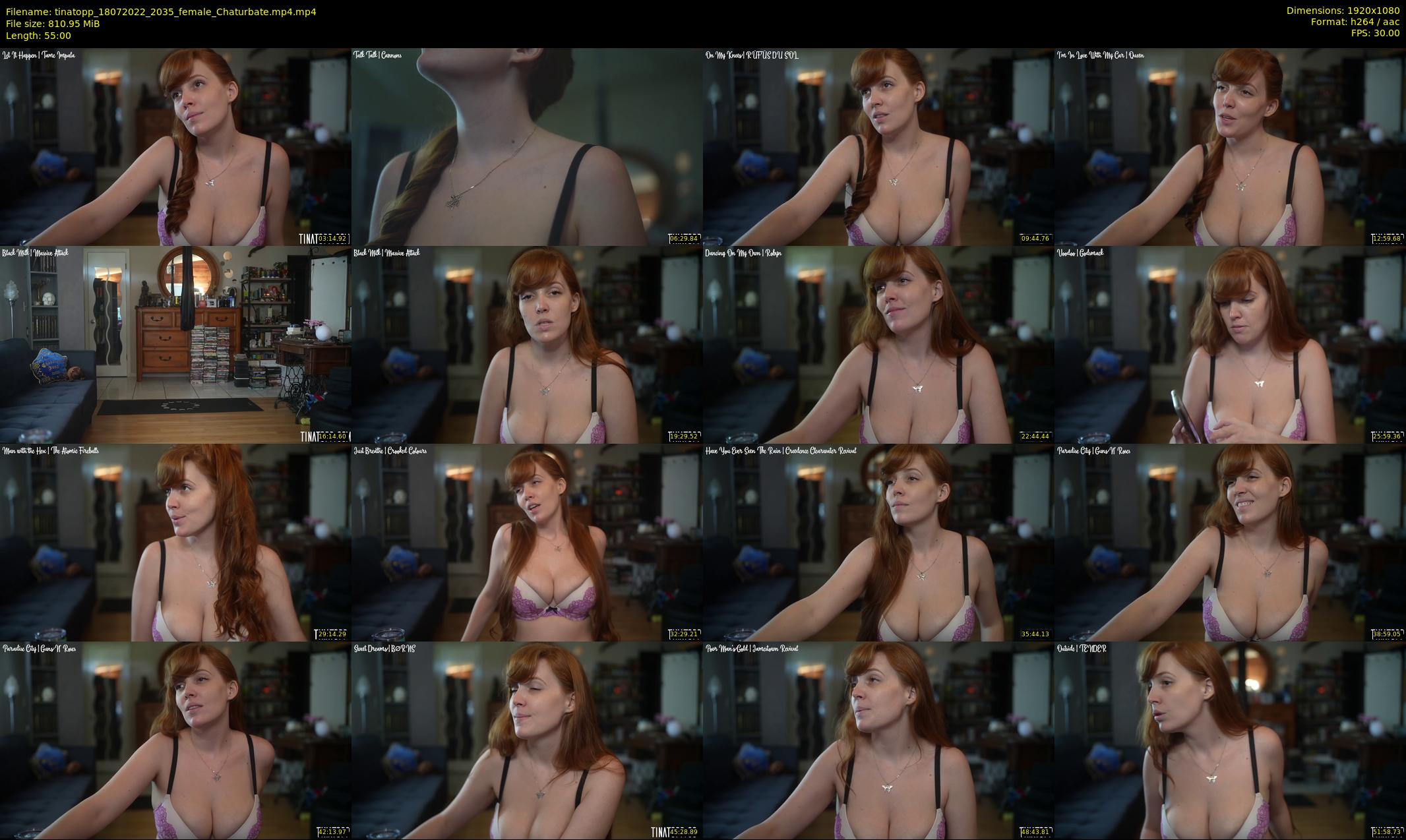tinatopp — 55 minute Chaturbate female cam show recording, 1080p, Jul 18, 2022