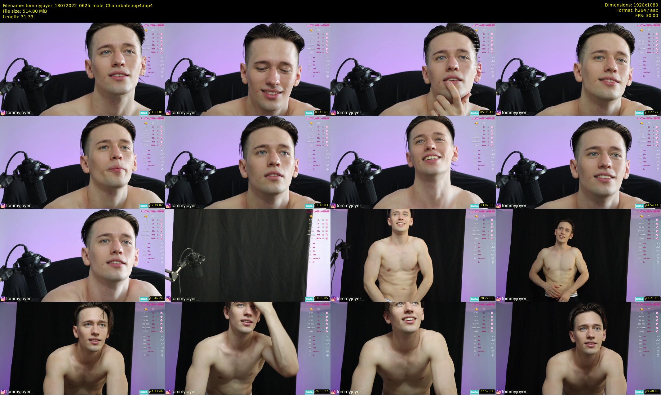 tommyjoyer — 32 minute Chaturbate male cam show recording, 1080p, Jul 18, 2022