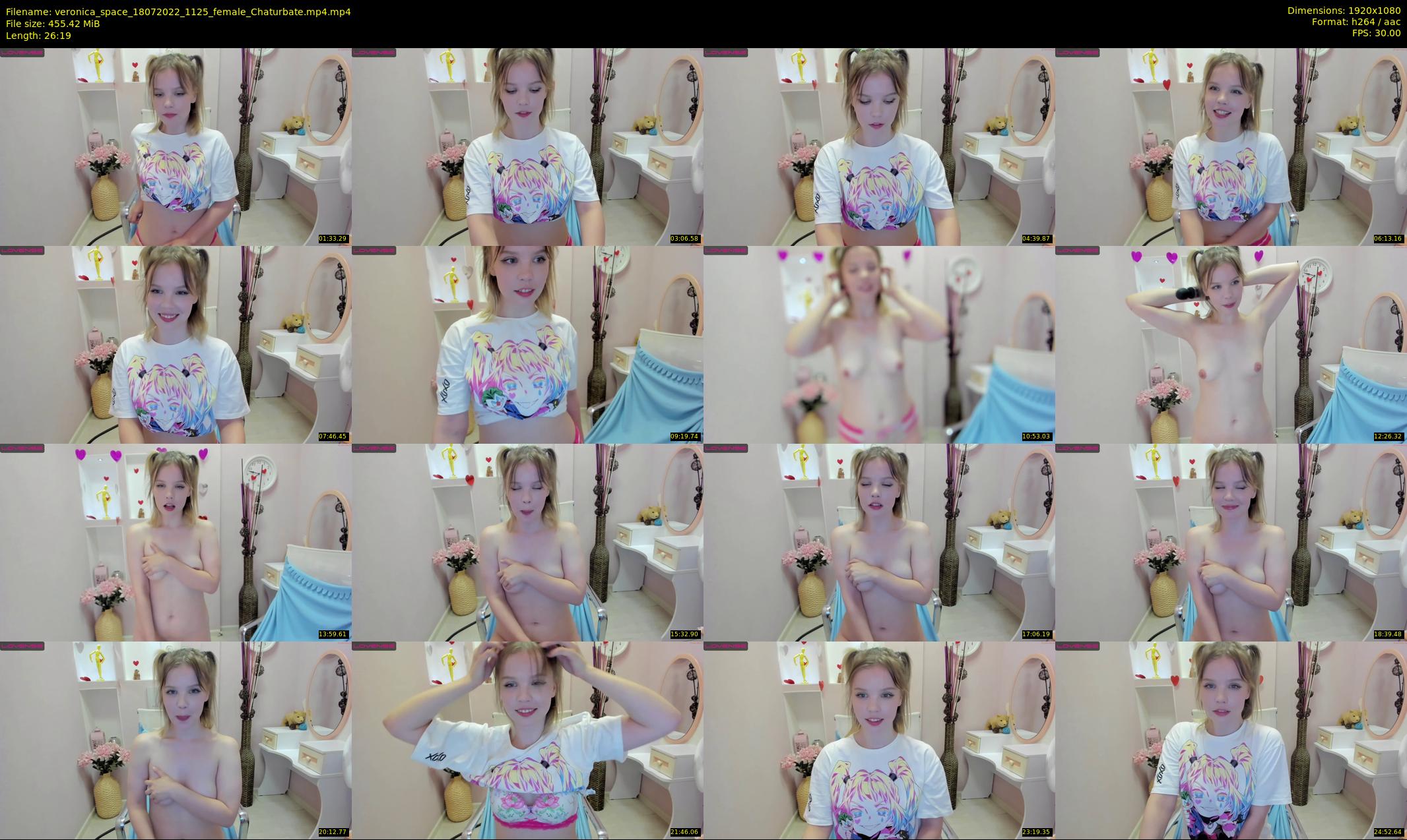 veronica_space — 27 minute Chaturbate female cam show recording, 1080p, Jul 18, 2022