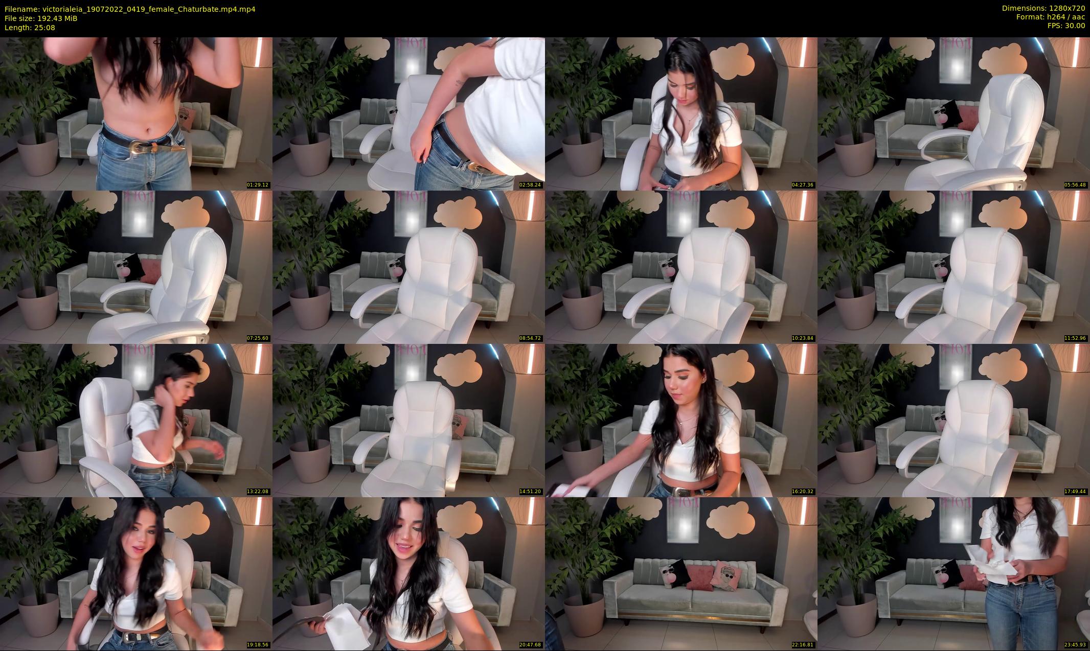 victorialeia — 26 minute Chaturbate female cam show recording, 720p, Jul 19, 2022