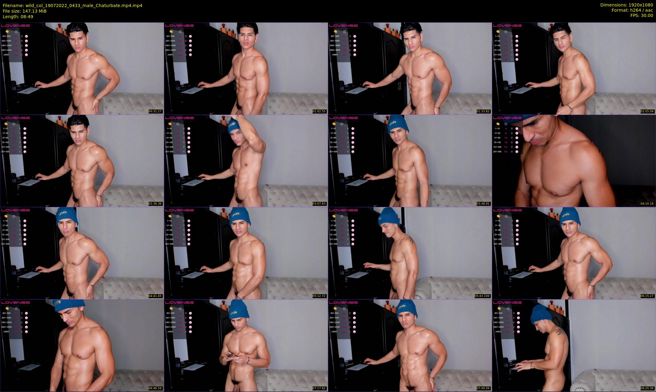 wild_col — 9 minute Chaturbate male cam show recording, 1080p, Jul 19, 2022