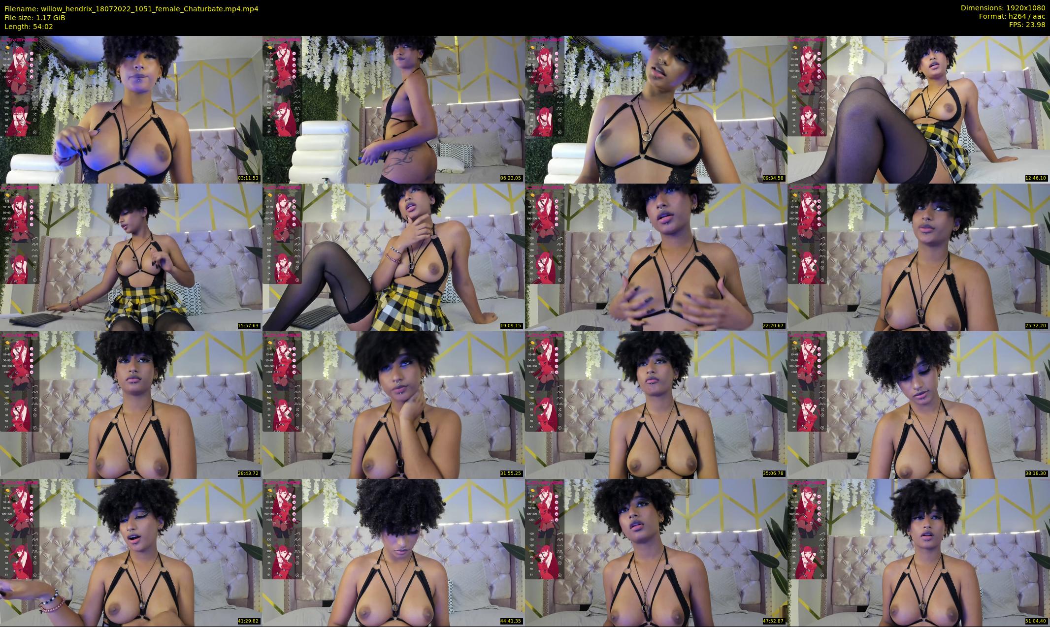 willow_hendrix — 55 minute Chaturbate female cam show recording, 1080p, Jul 18, 2022