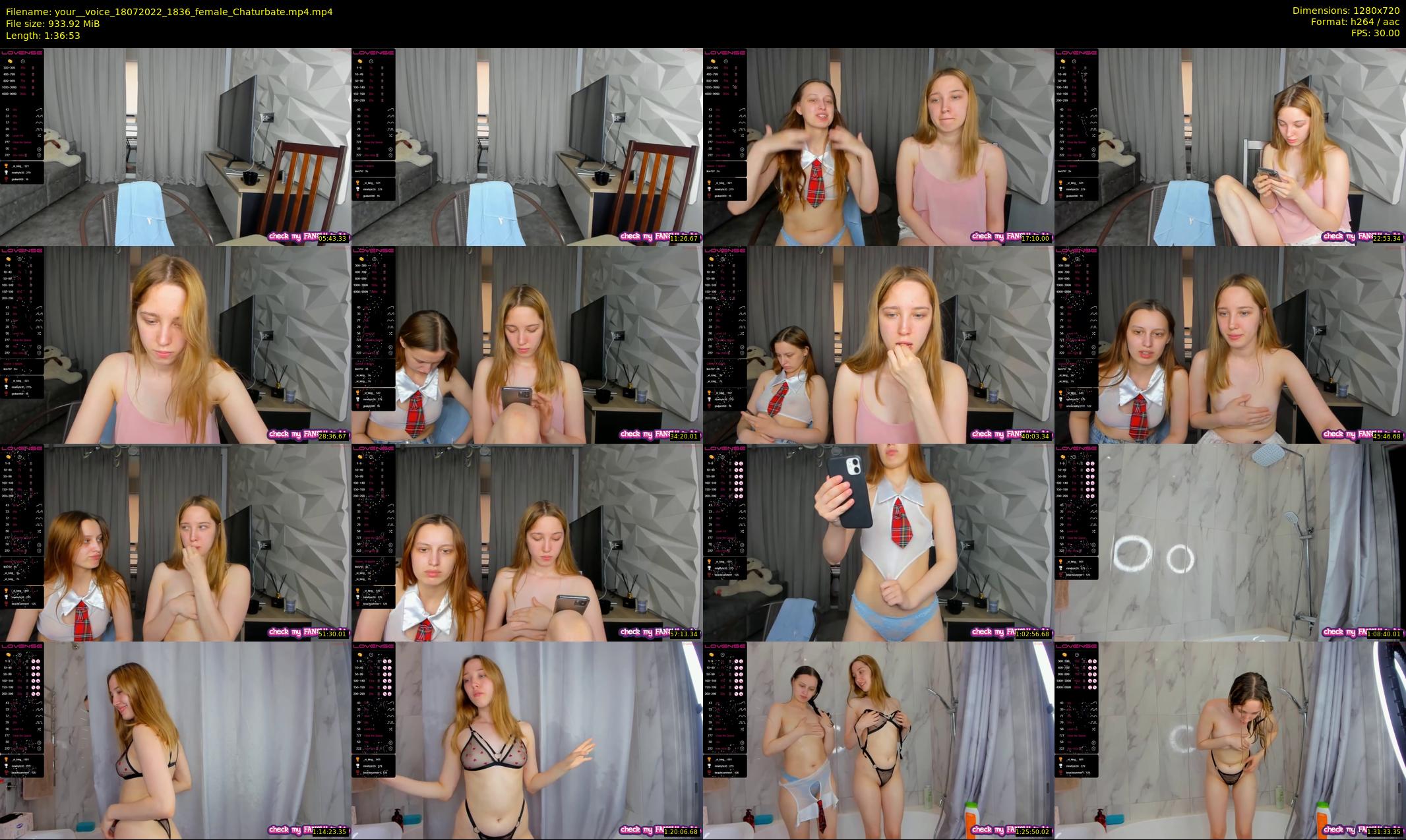 your__voice — 97 minute Chaturbate female cam show recording, 720p, Jul 18, 2022