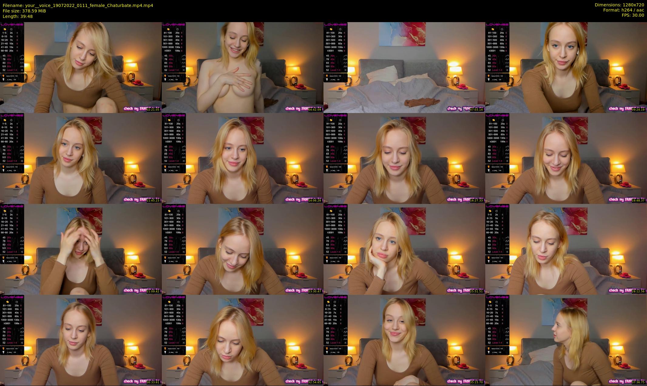 your__voice — 40 minute Chaturbate female cam show recording, 720p, Jul 19, 2022