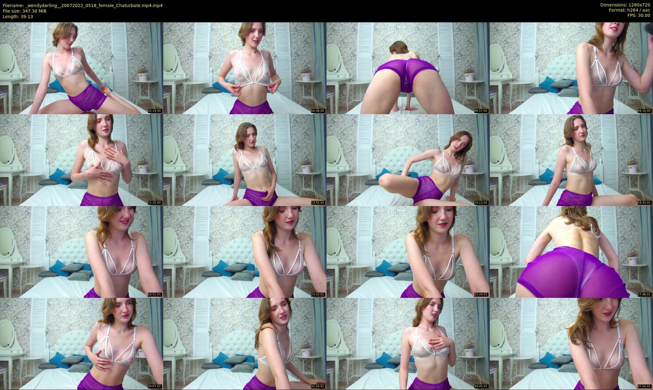 _wendydarling_ — 40 minute Chaturbate female cam show recording, 720p, Jul 20, 2022