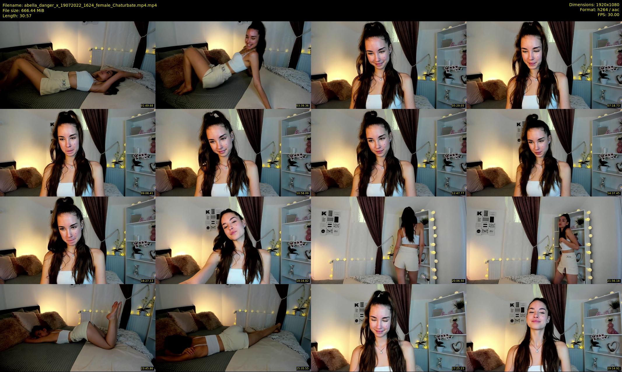 abella_danger_x — 31 minute Chaturbate female cam show recording, 1080p, Jul 19, 2022
