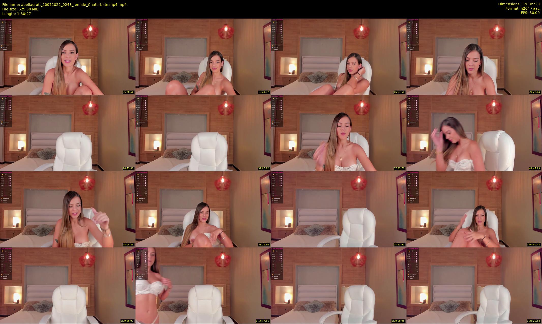 abellacroft — 91 minute Chaturbate female cam show recording, 720p, Jul 20, 2022