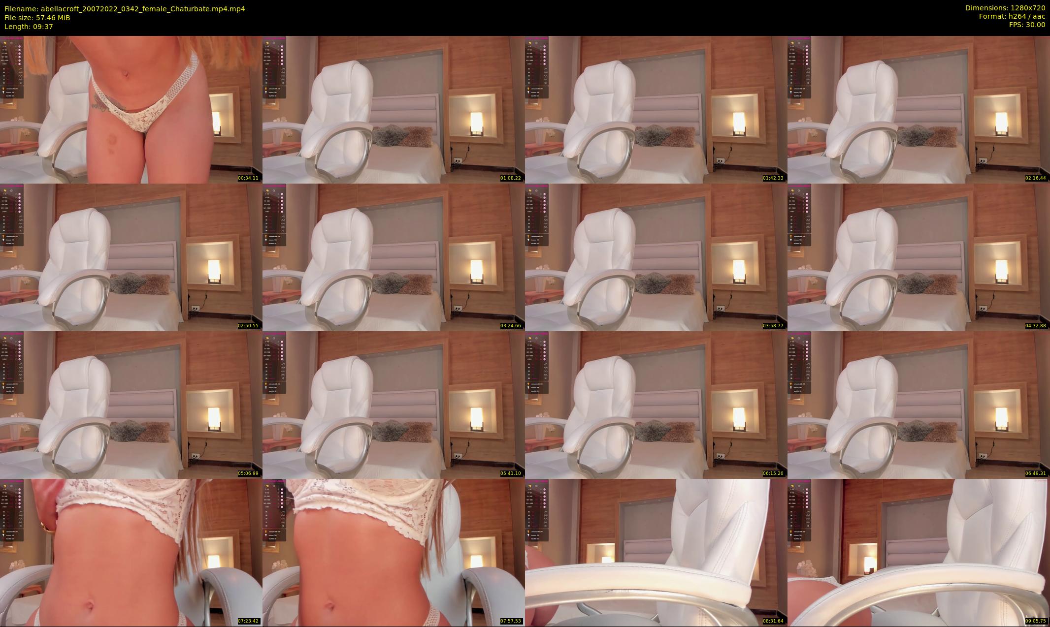 abellacroft — 10 minute Chaturbate female cam show recording, 720p, Jul 20, 2022