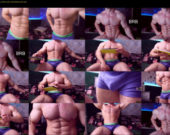 adam_muscle_ — 55 minute Chaturbate male cam show recording, 1080p, Jul 19, 2022
