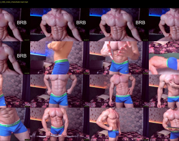 adam_muscle_ — 58 minute Chaturbate male cam show recording, 1080p, Jul 19, 2022