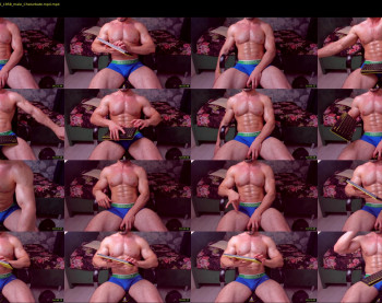 adam_muscle_ — 7 minute Chaturbate male cam show recording, 1080p, Jul 19, 2022