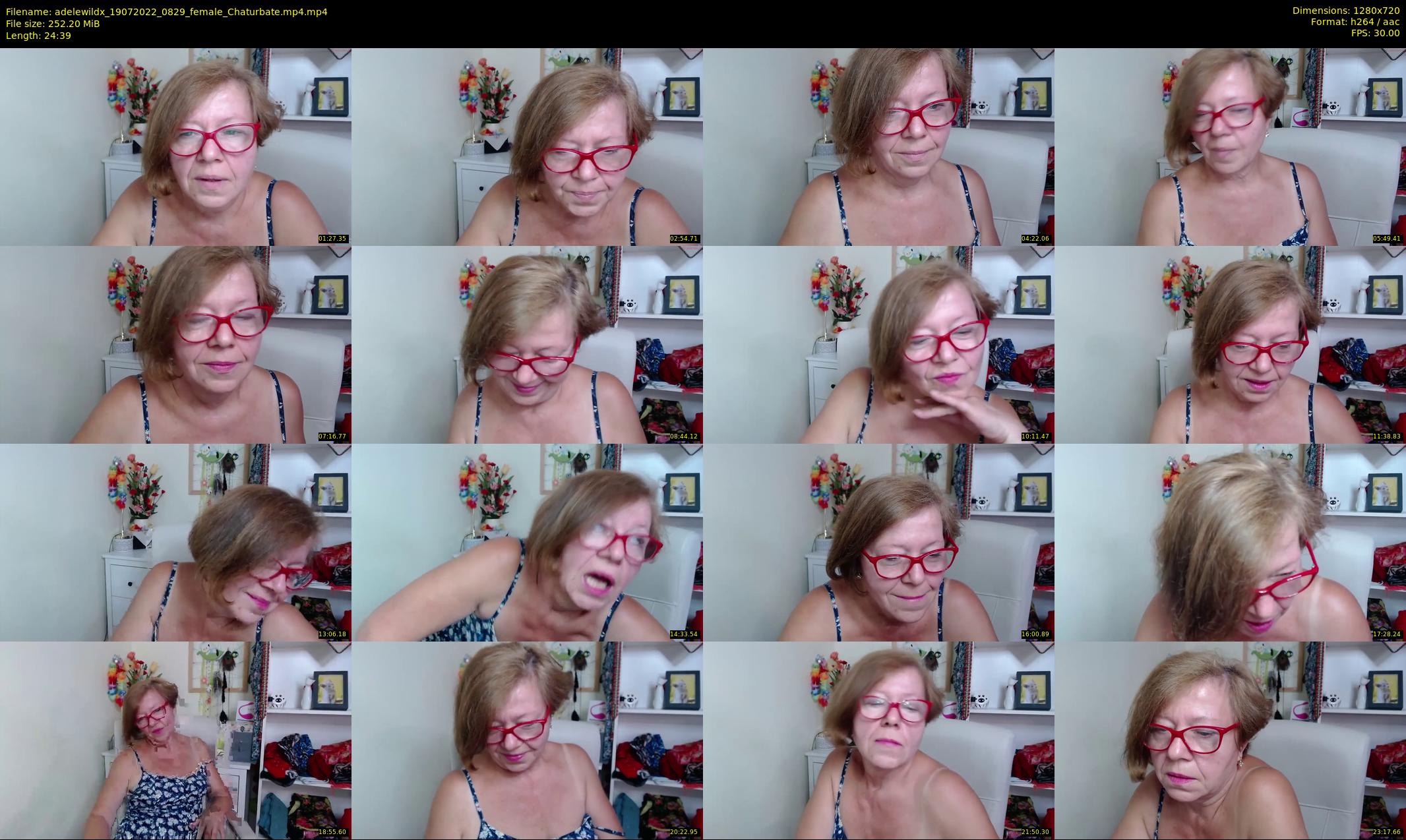 adelewildx — 25 minute Chaturbate female cam show recording, 720p, Jul 19, 2022