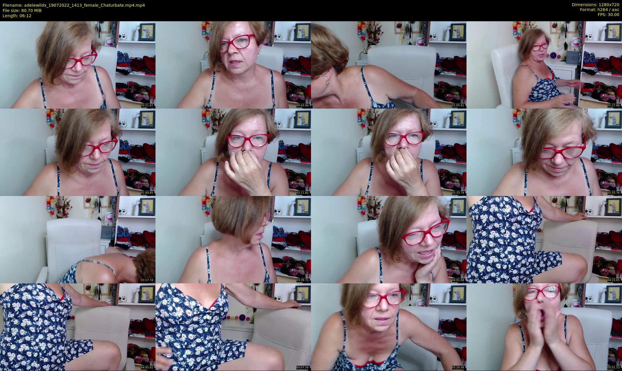 adelewildx — 7 minute Chaturbate female cam show recording, 720p, Jul 19, 2022