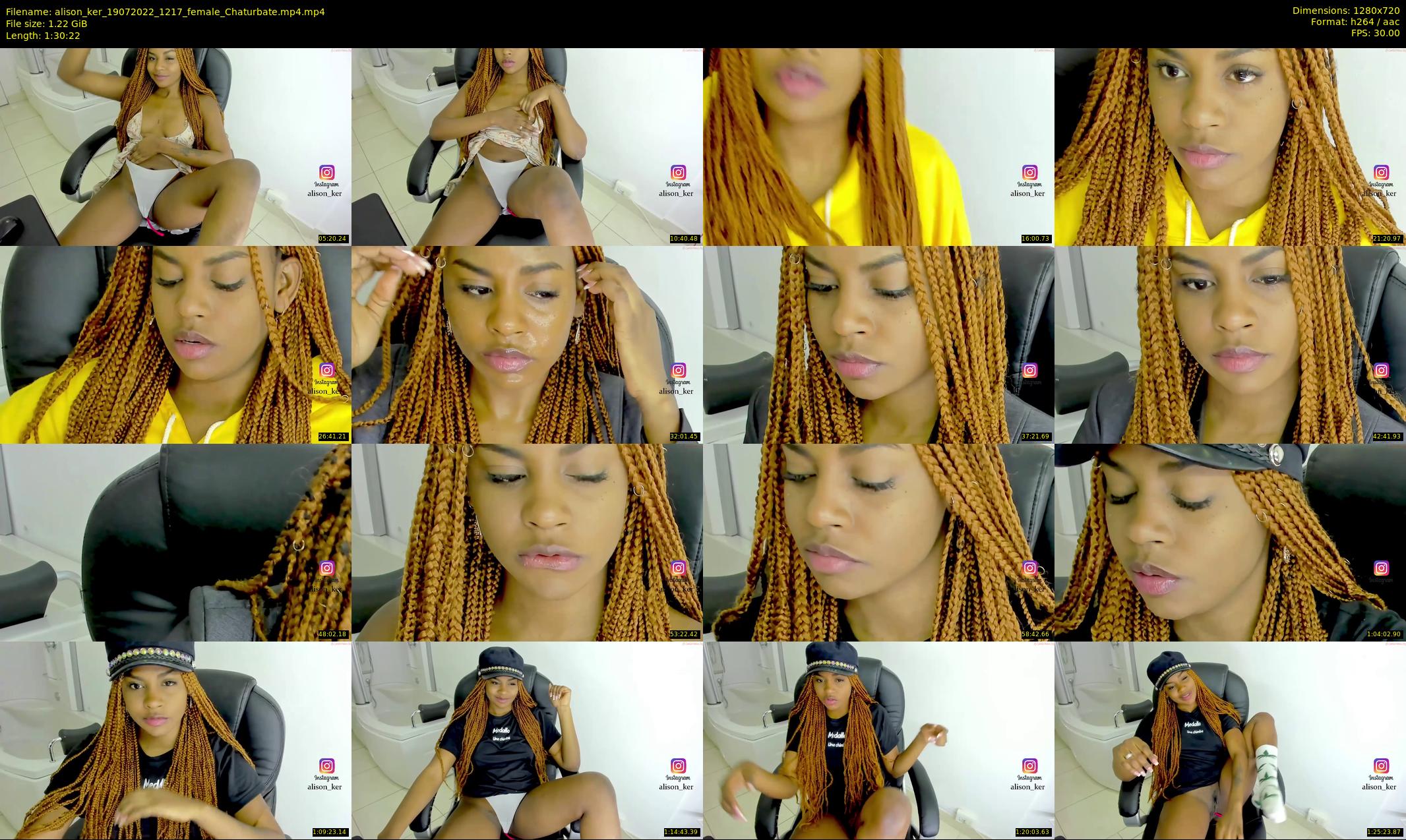 alison_ker — 91 minute Chaturbate female cam show recording, 720p, Jul 19, 2022