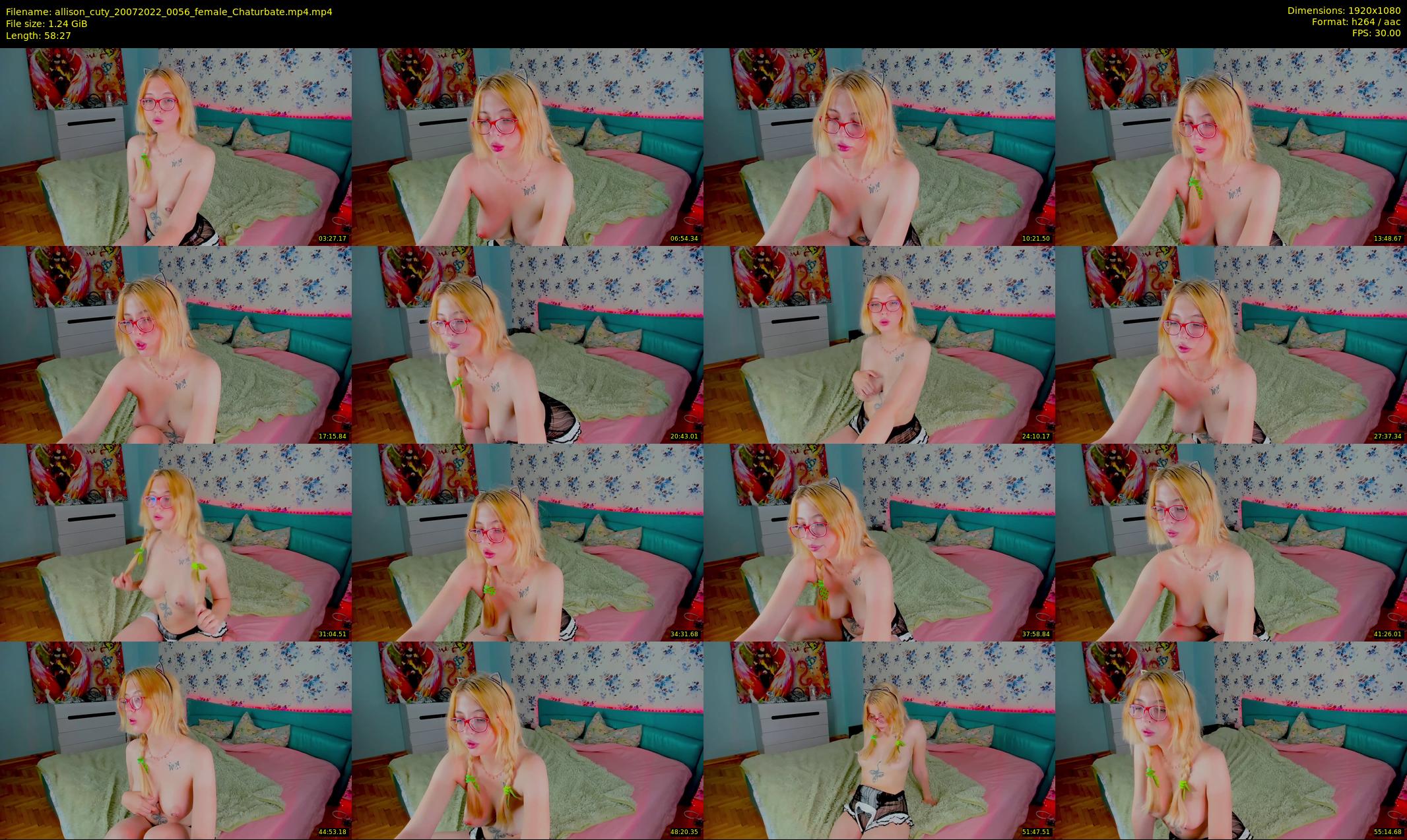 allison_cuty — 59 minute Chaturbate female cam show recording, 1080p, Jul 20, 2022