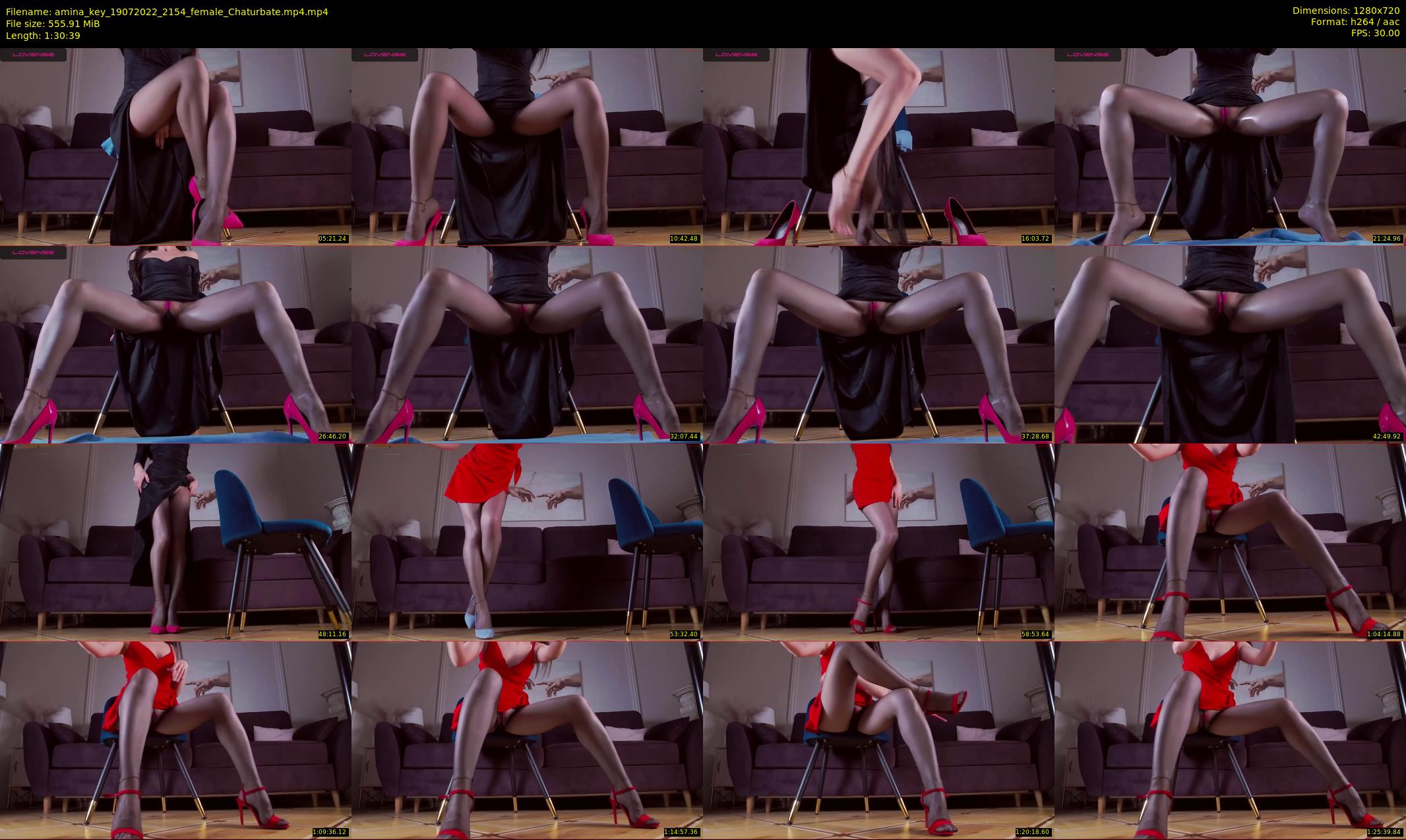 amina_key — 91 minute Chaturbate female cam show recording, 720p, Jul 19, 2022