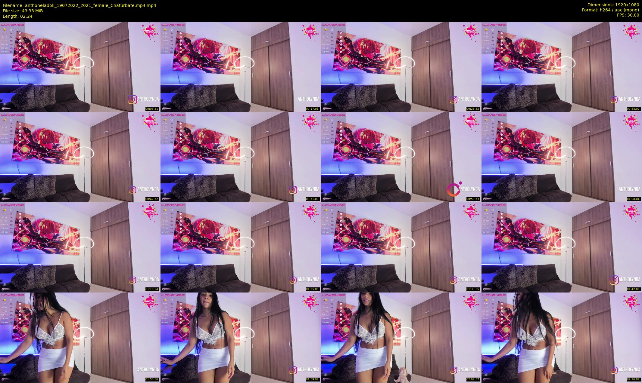 anthoneladoll — 3 minute Chaturbate female cam show recording, 1080p, Jul 19, 2022