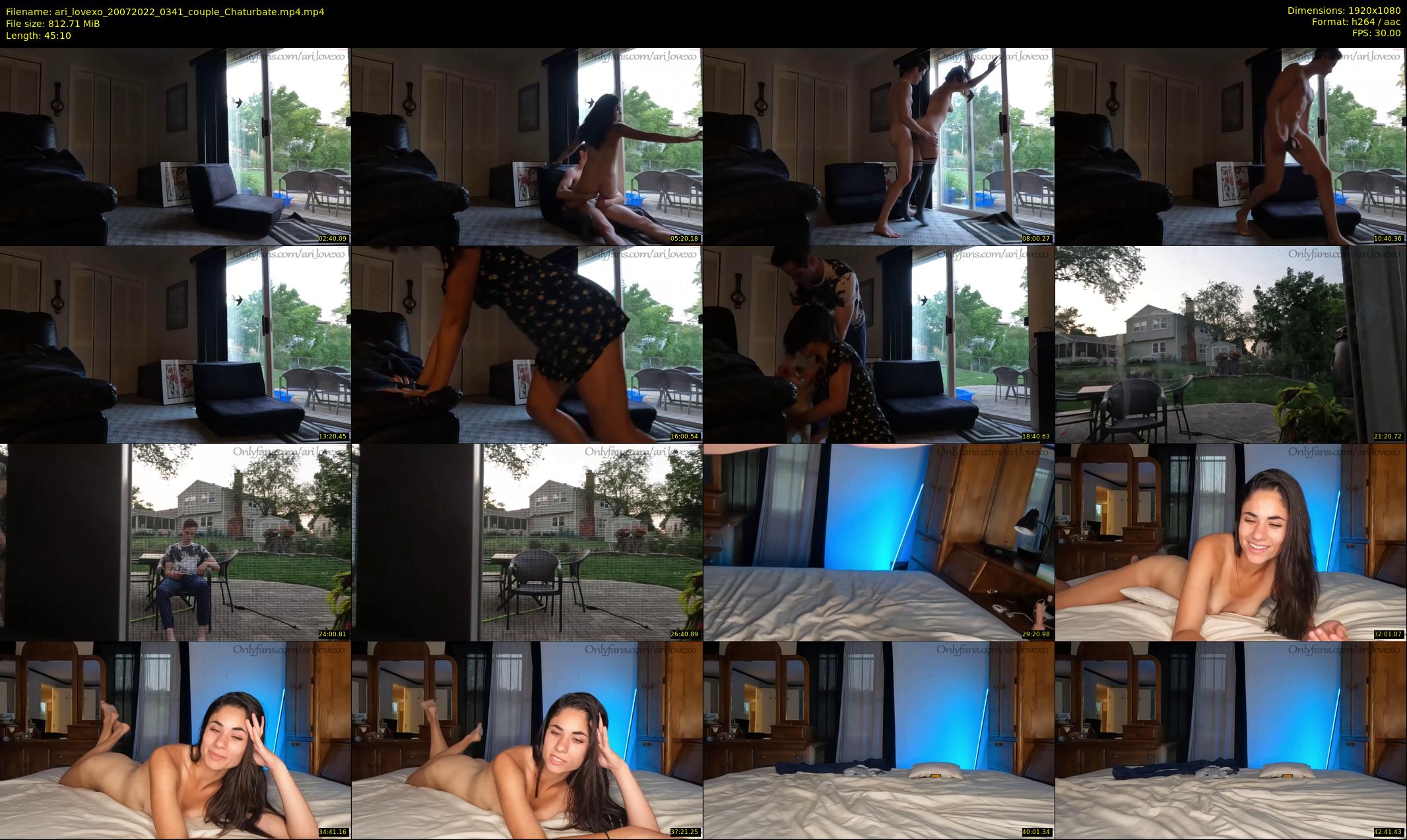 ari_lovexo — 46 minute Chaturbate couple cam show recording, 1080p, Jul 20, 2022