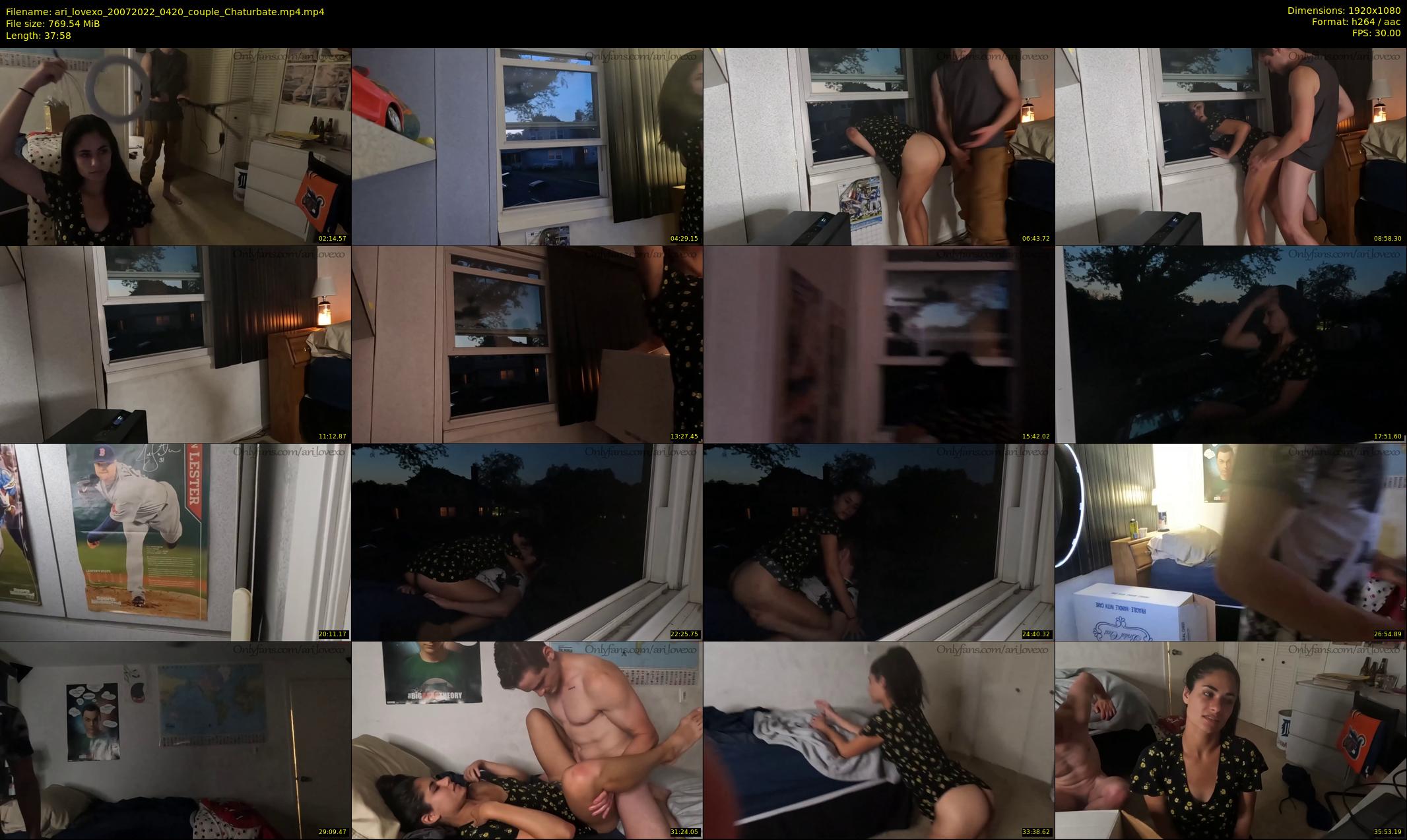 ari_lovexo — 38 minute Chaturbate couple cam show recording, 1080p, Jul 20, 2022