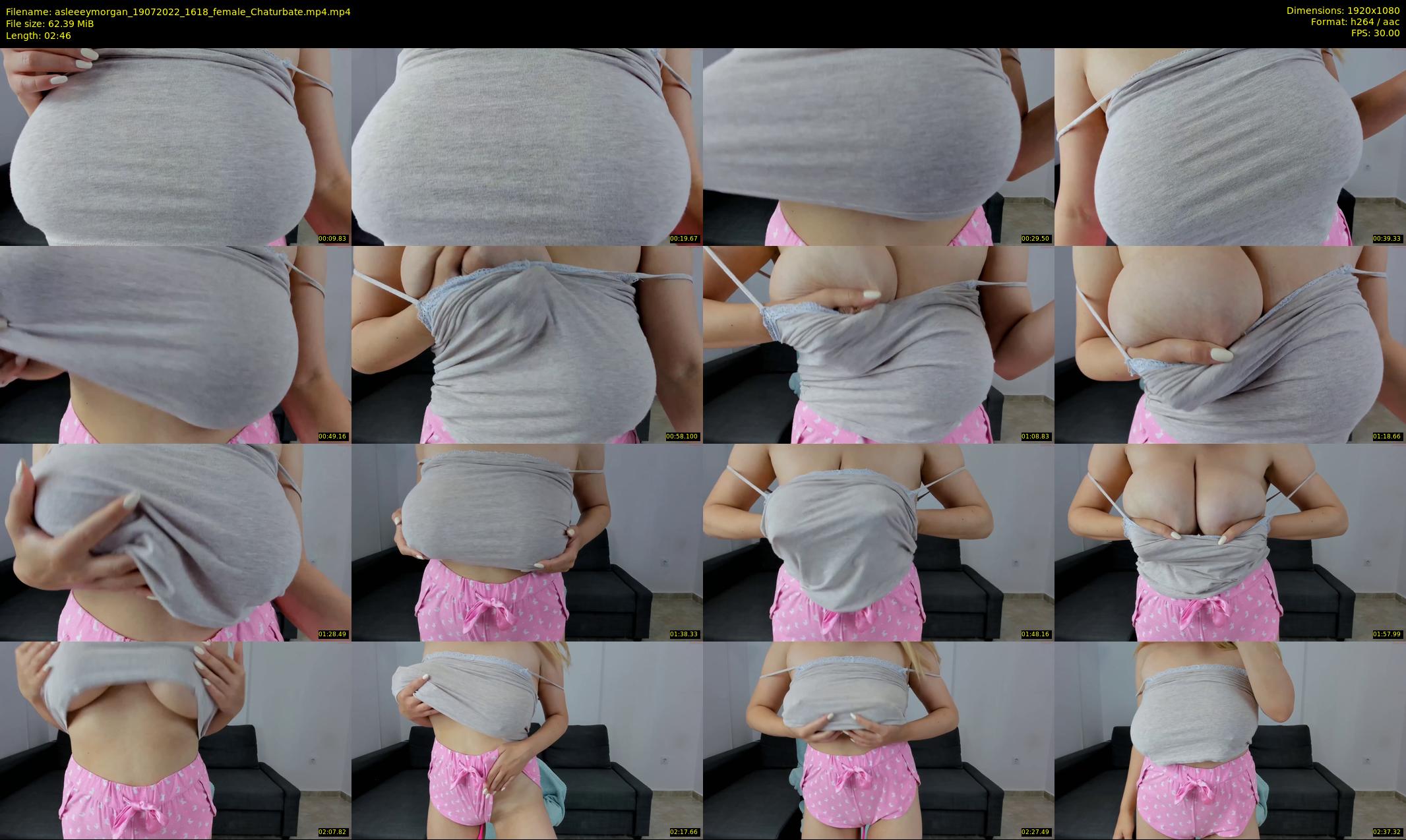 asleeeymorgan — 3 minute Chaturbate female cam show recording, 1080p, Jul 19, 2022