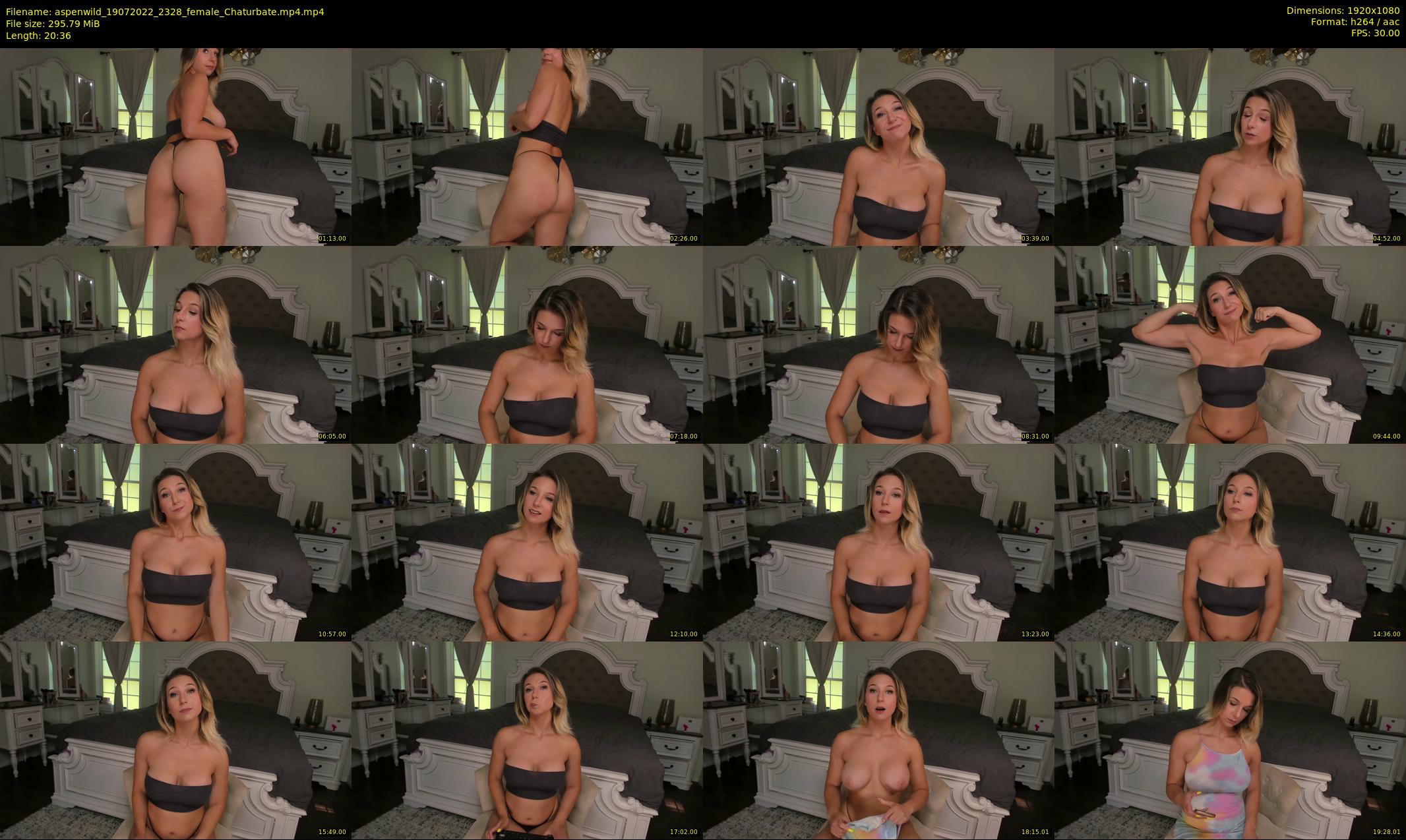 aspenwild — 21 minute Chaturbate female cam show recording, 1080p, Jul 19, 2022