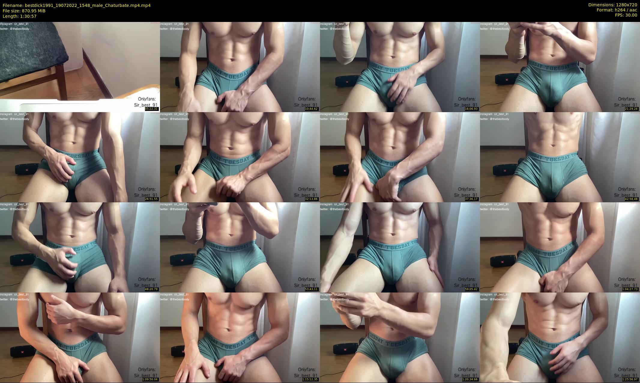bestdick1991 — 91 minute Chaturbate male cam show recording, 720p, Jul 19, 2022