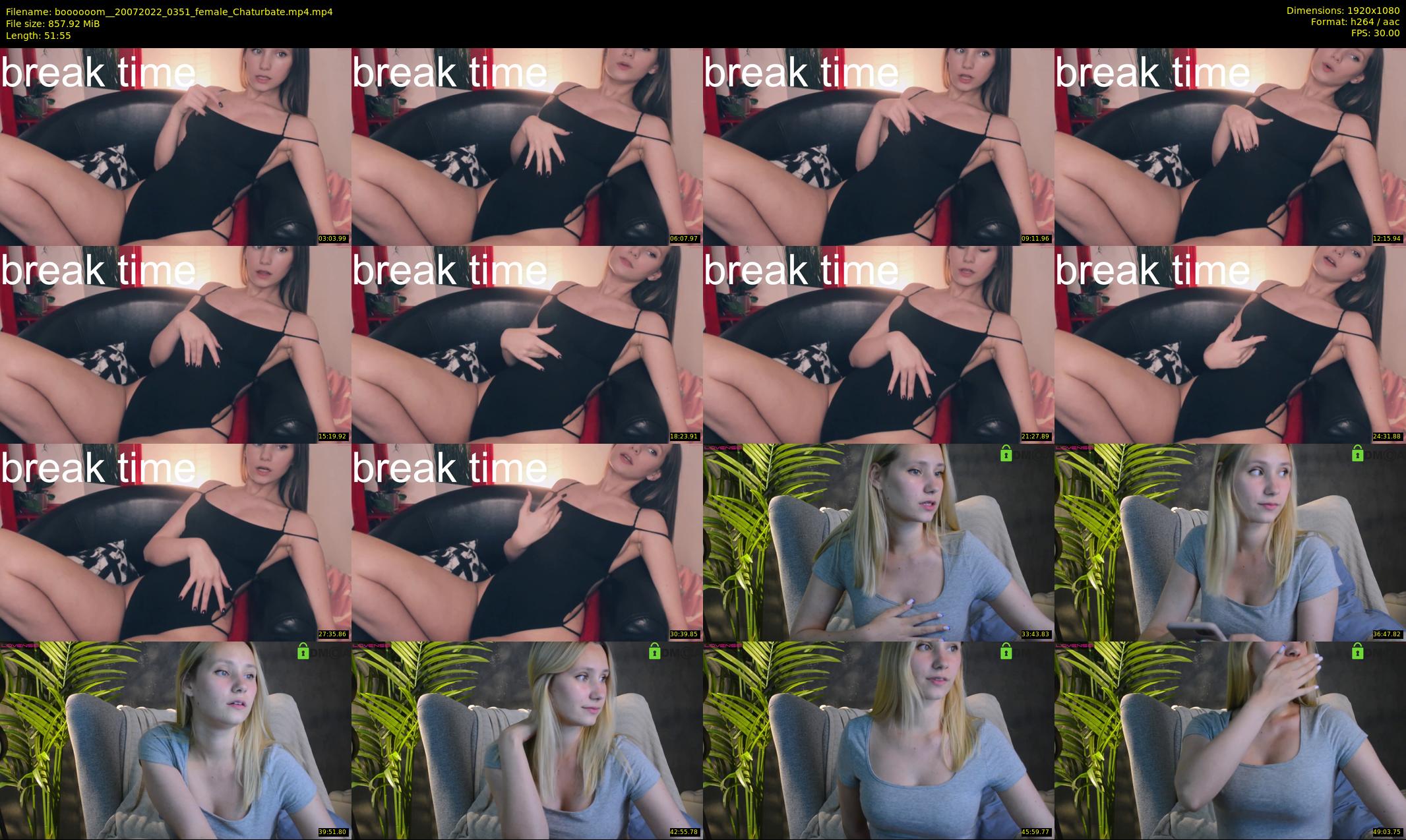 boooooom_ — 52 minute Chaturbate female cam show recording, 1080p, Jul 20, 2022