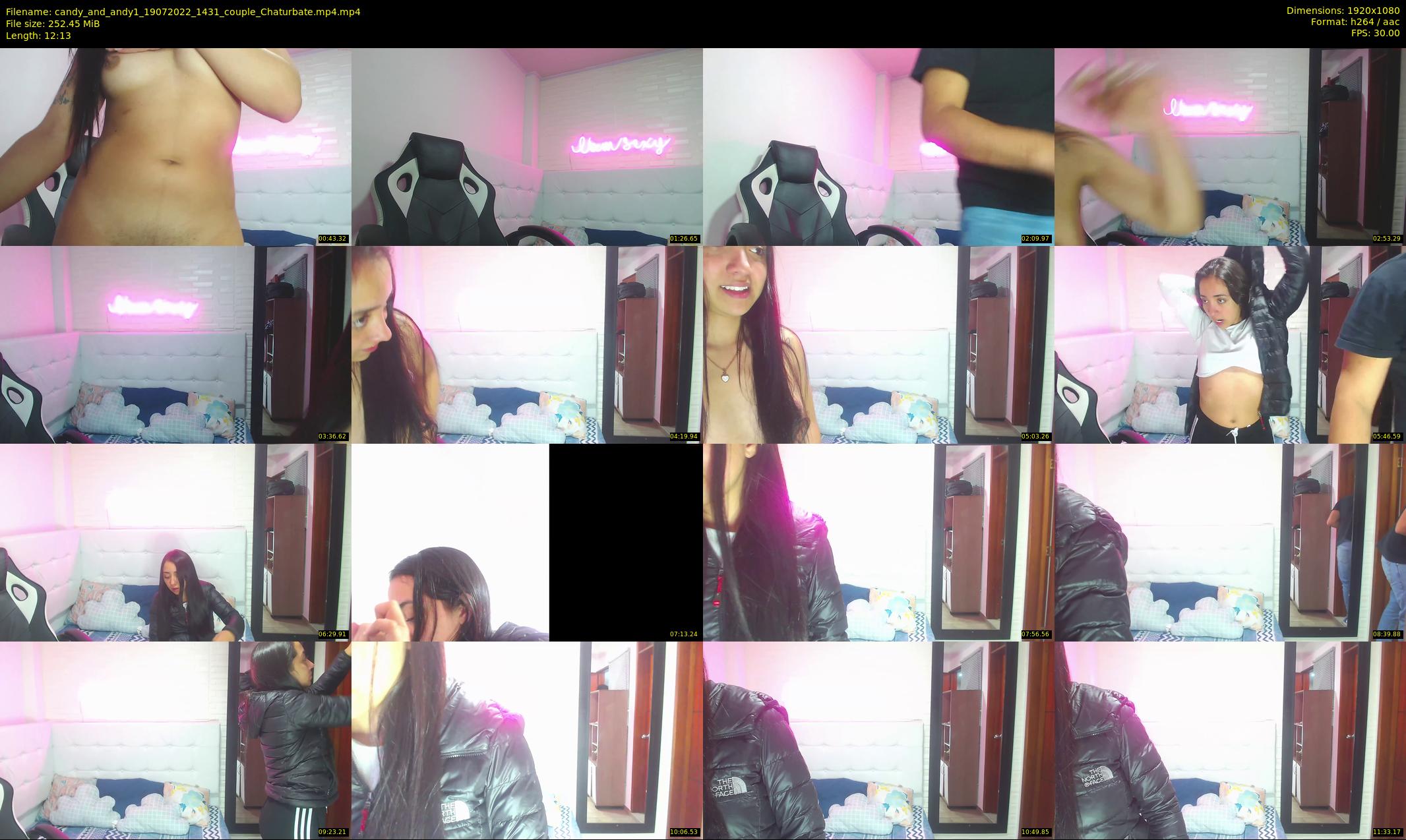 candy_and_andy1 — 13 minute Chaturbate couple cam show recording, 1080p, Jul 19, 2022