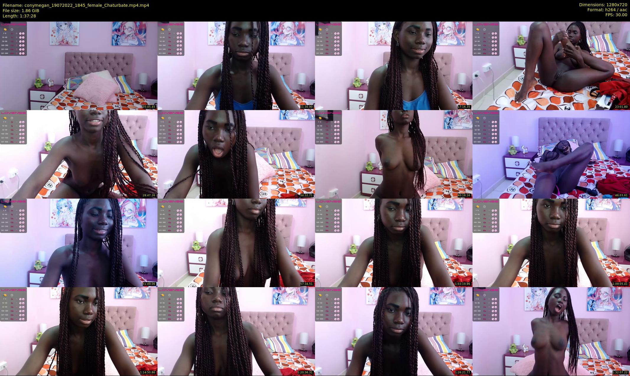 conymegan — 98 minute Chaturbate female cam show recording, 720p, Jul 19, 2022
