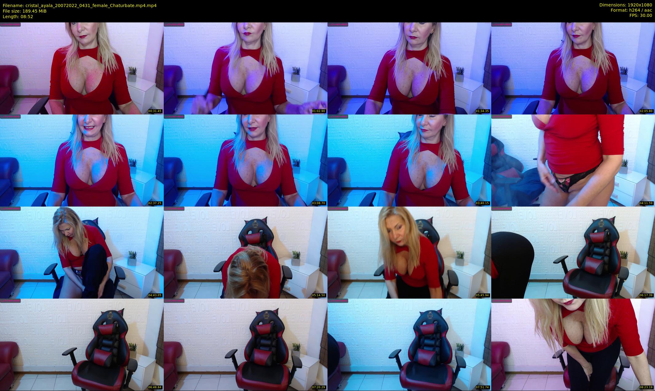 cristal_ayala — 9 minute Chaturbate female cam show recording, 1080p, Jul 20, 2022