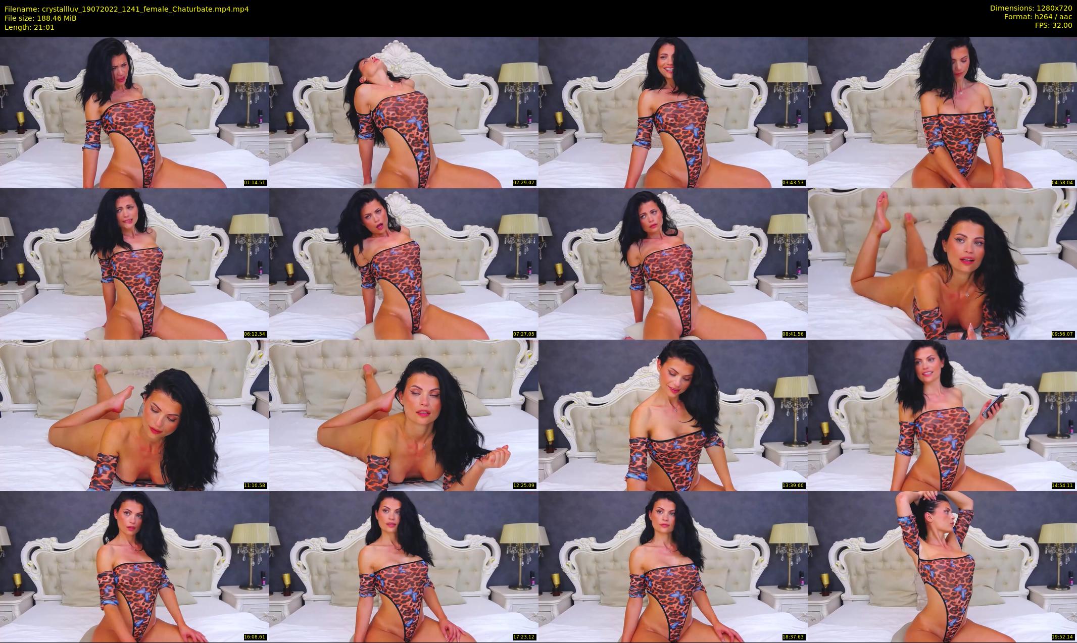 crystallluv — 22 minute Chaturbate female cam show recording, 720p, Jul 19, 2022