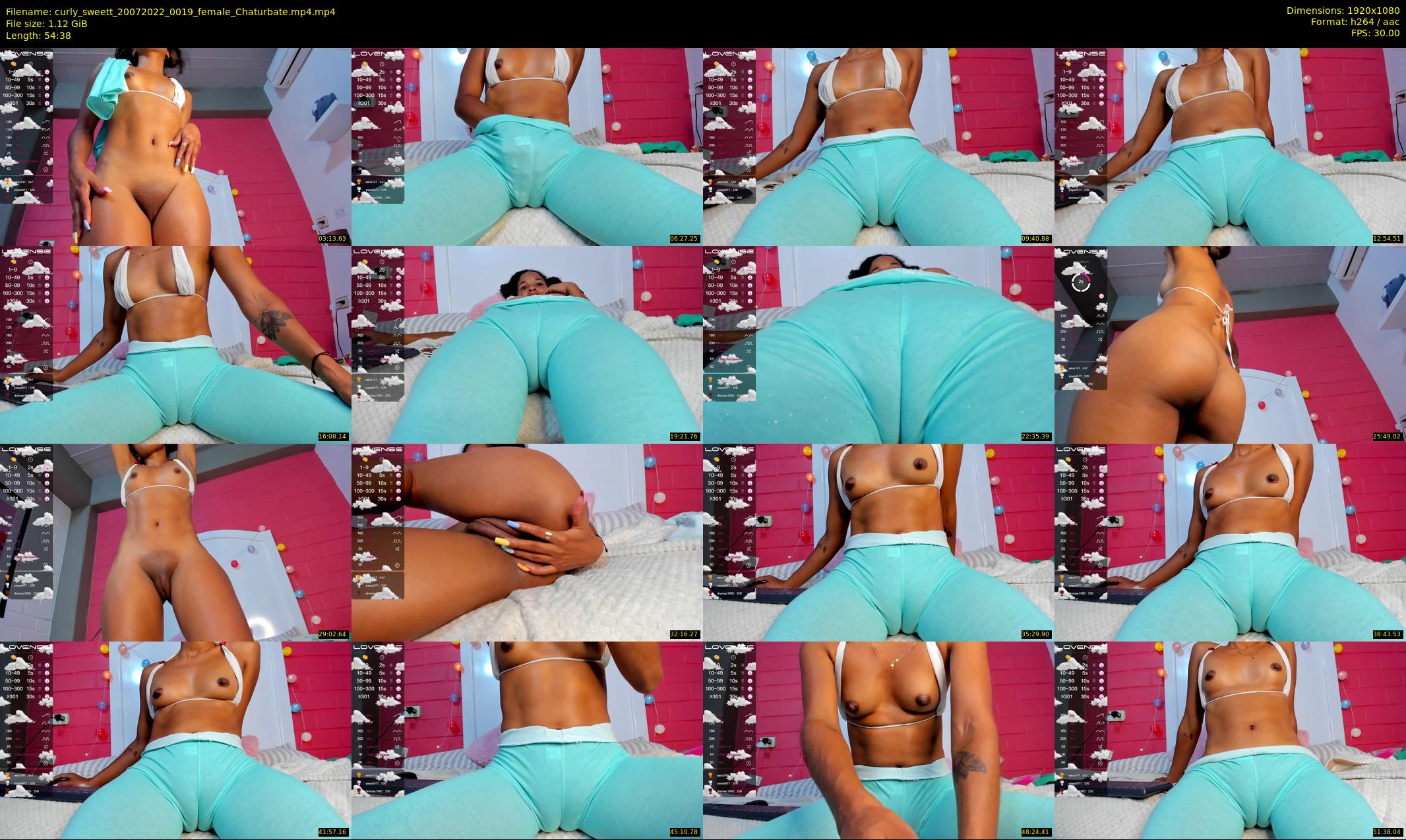curly_sweett — 55 minute Chaturbate female cam show recording, 1080p, Jul 20, 2022
