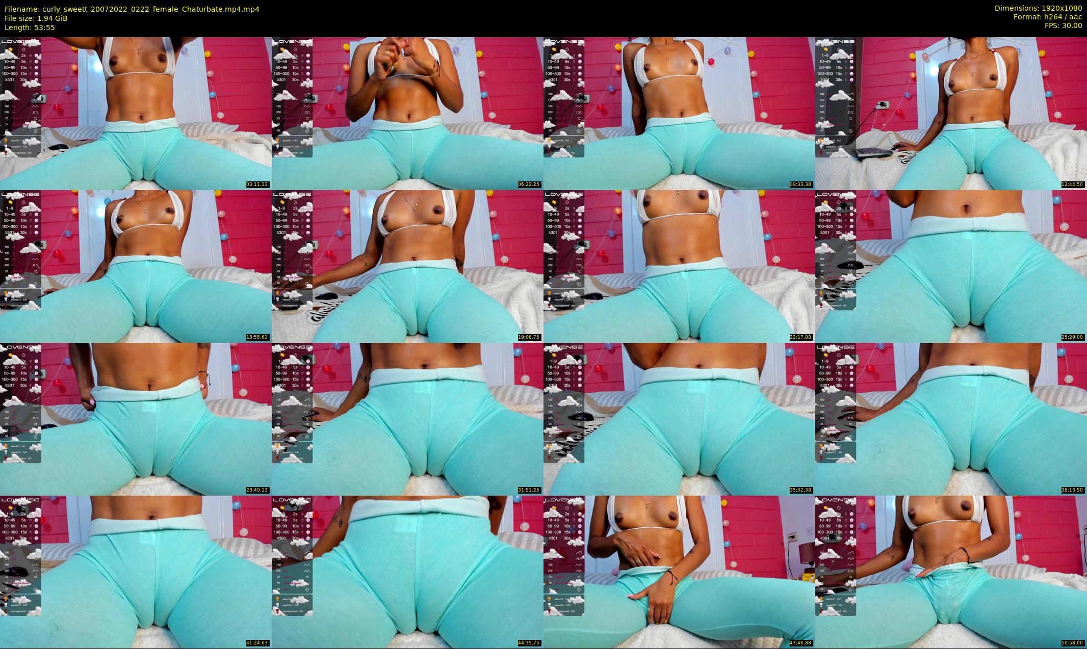 curly_sweett — 54 minute Chaturbate female cam show recording, 1080p, Jul 20, 2022