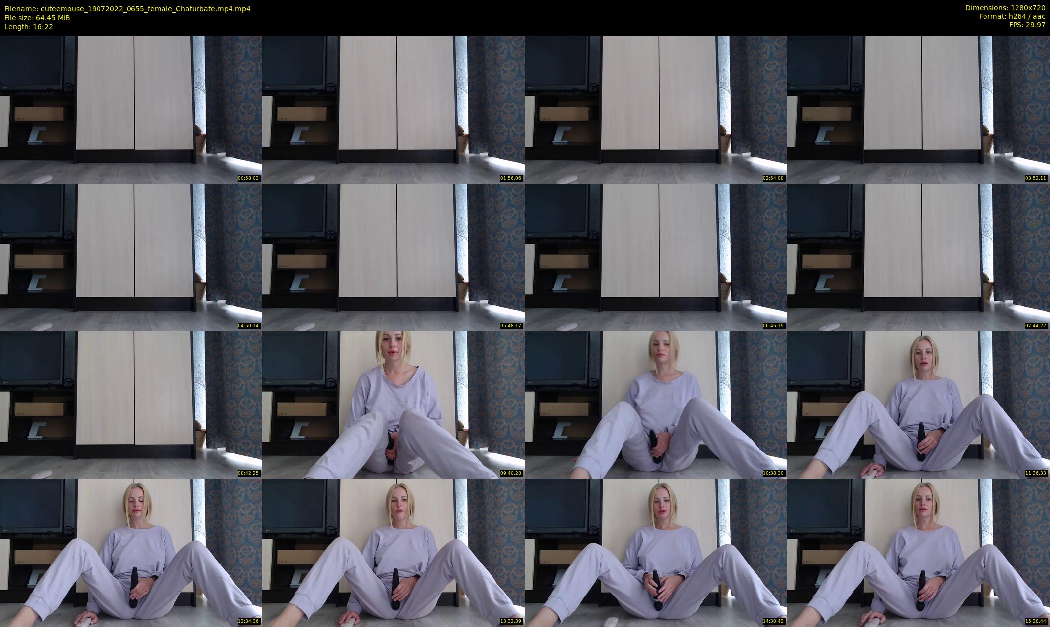 cuteemouse — 17 minute Chaturbate female cam show recording, 720p, Jul 19, 2022