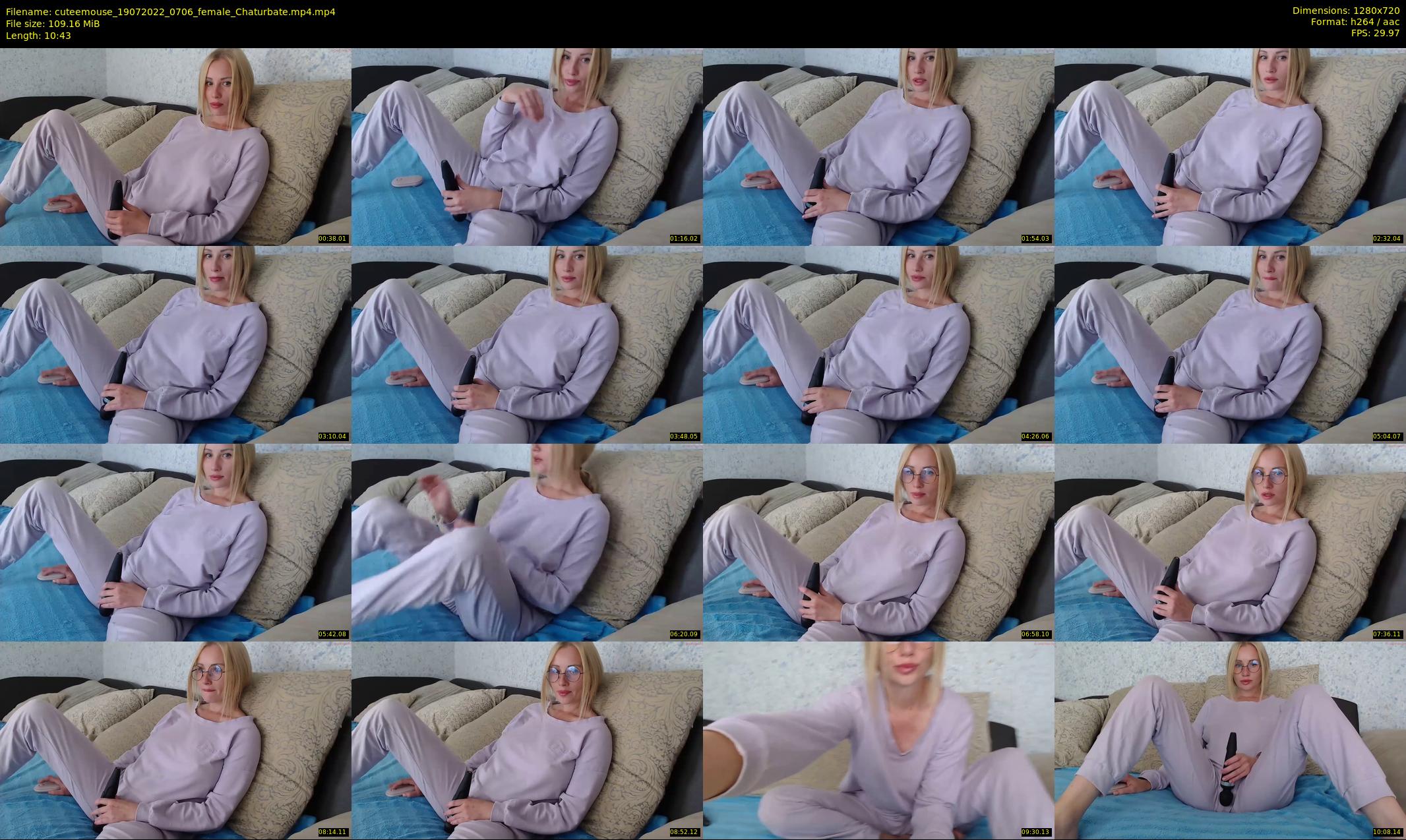 cuteemouse — 11 minute Chaturbate female cam show recording, 720p, Jul 19, 2022