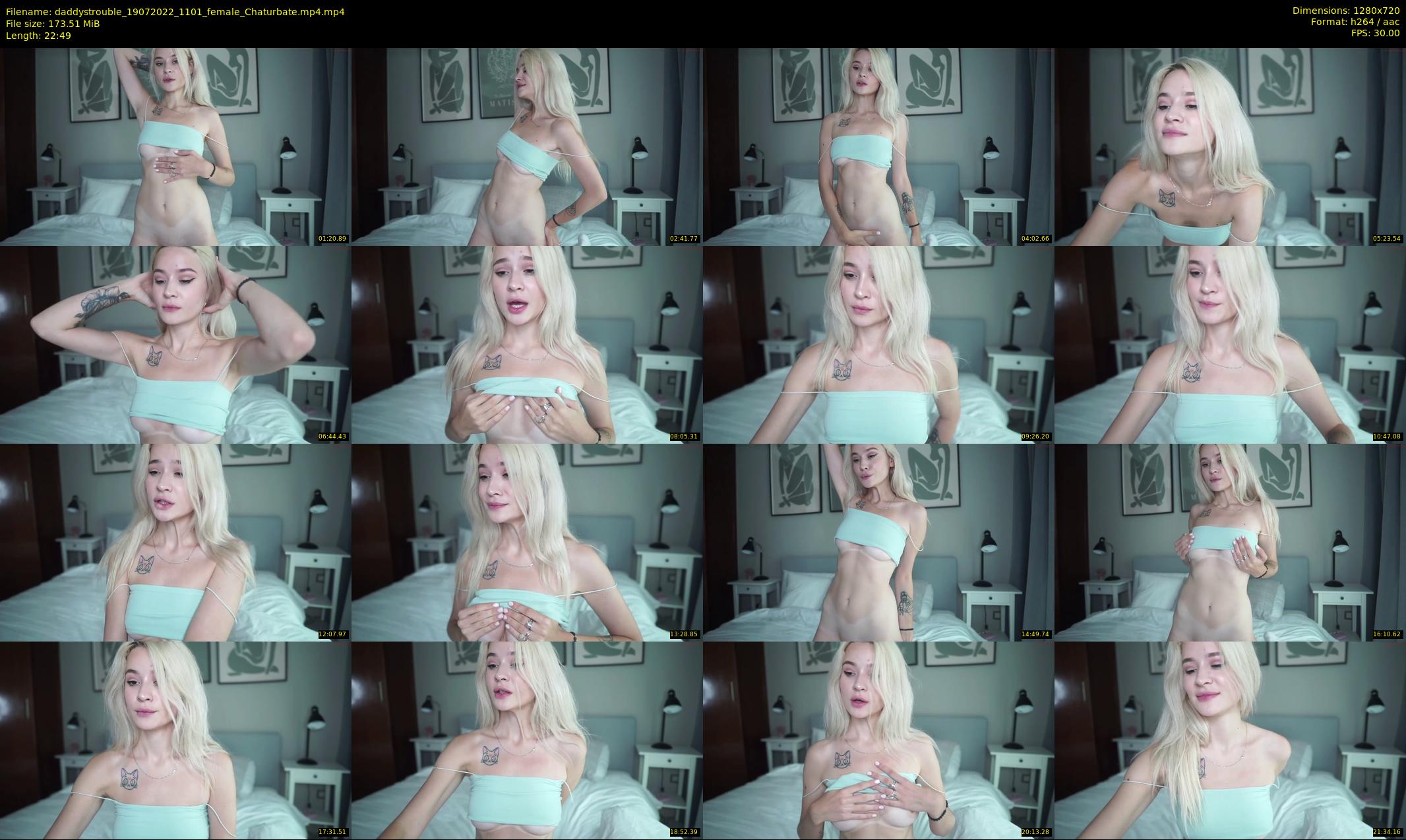daddystrouble — 23 minute Chaturbate female cam show recording, 720p, Jul 19, 2022