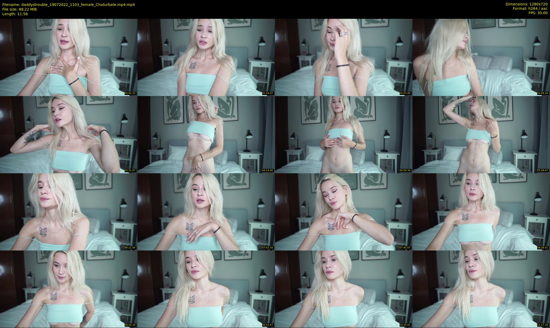 daddystrouble — 12 minute Chaturbate female cam show recording, 720p, Jul 19, 2022