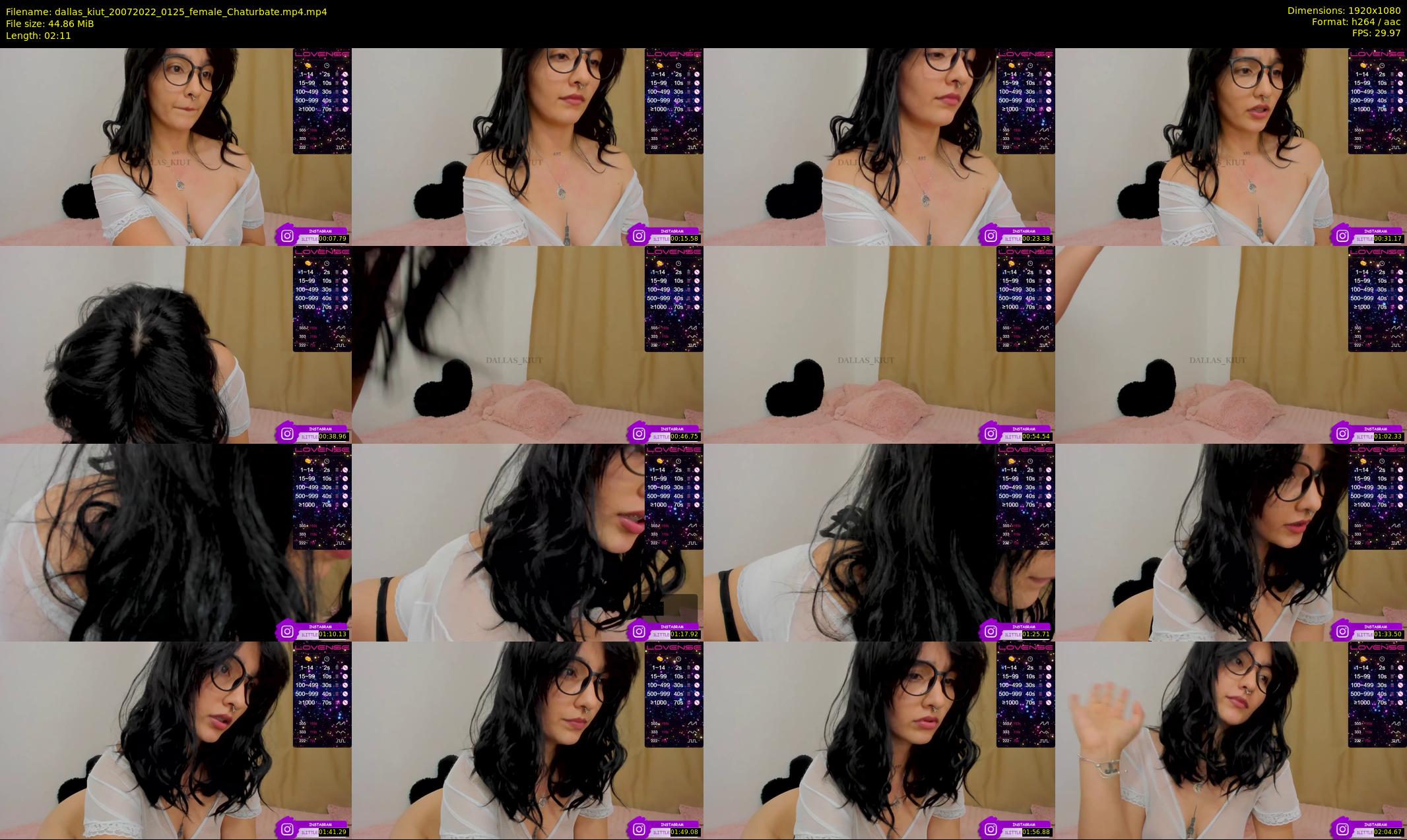 dallas_kiut — 3 minute Chaturbate female cam show recording, 1080p, Jul 20, 2022