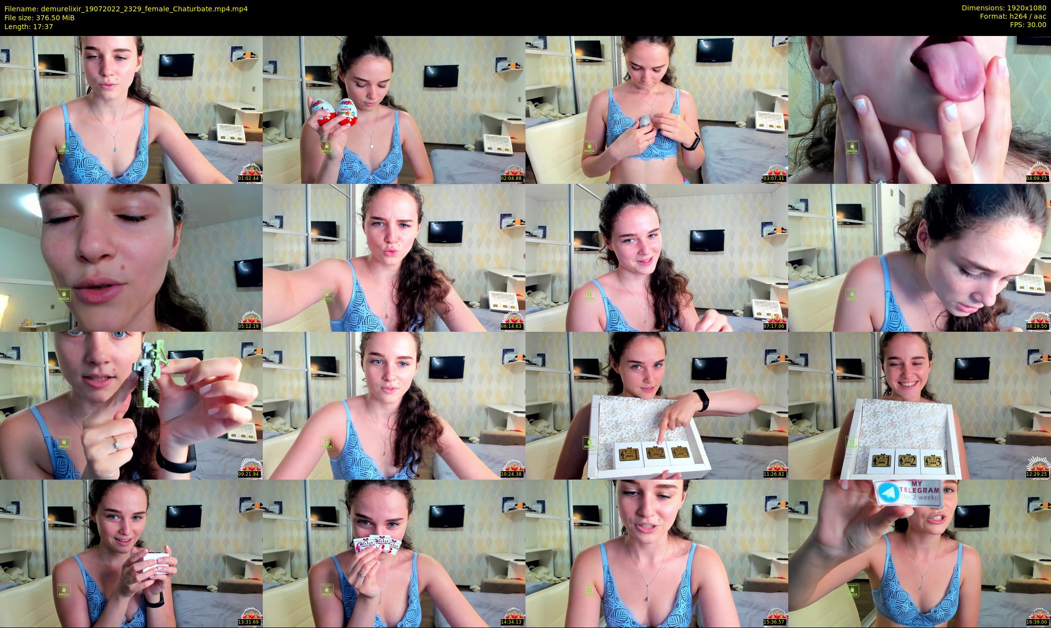 demurelixir — 18 minute Chaturbate female cam show recording, 1080p, Jul 19, 2022