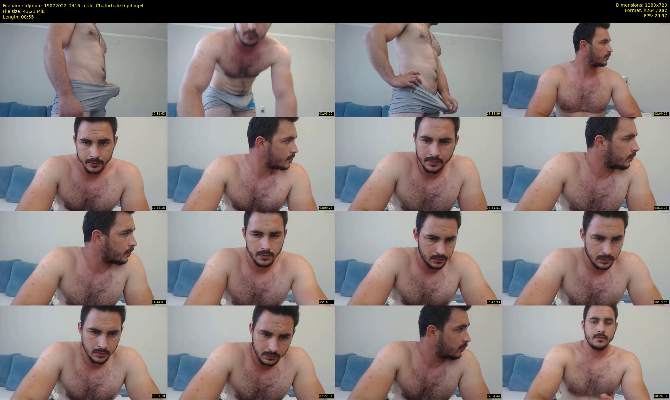 djmute — 9 minute Chaturbate male cam show recording, 720p, Jul 19, 2022