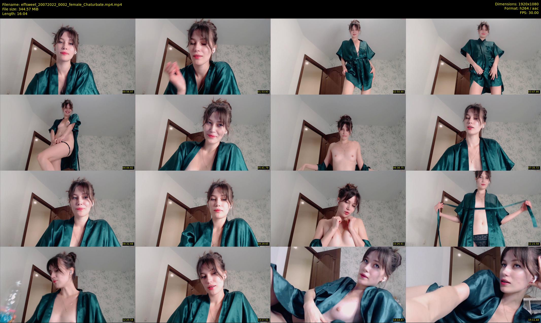 effsweet — 17 minute Chaturbate female cam show recording, 1080p, Jul 20, 2022