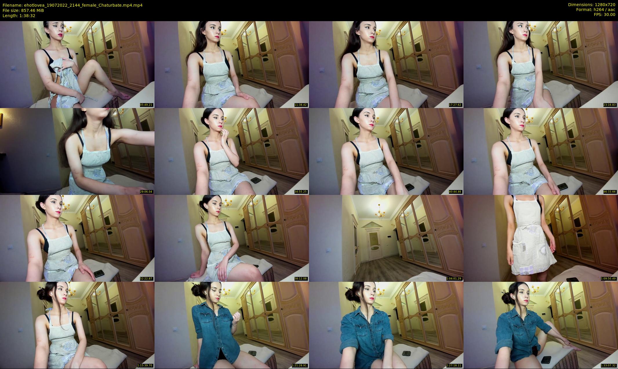 ehotlovea — 99 minute Chaturbate female cam show recording, 720p, Jul 19, 2022