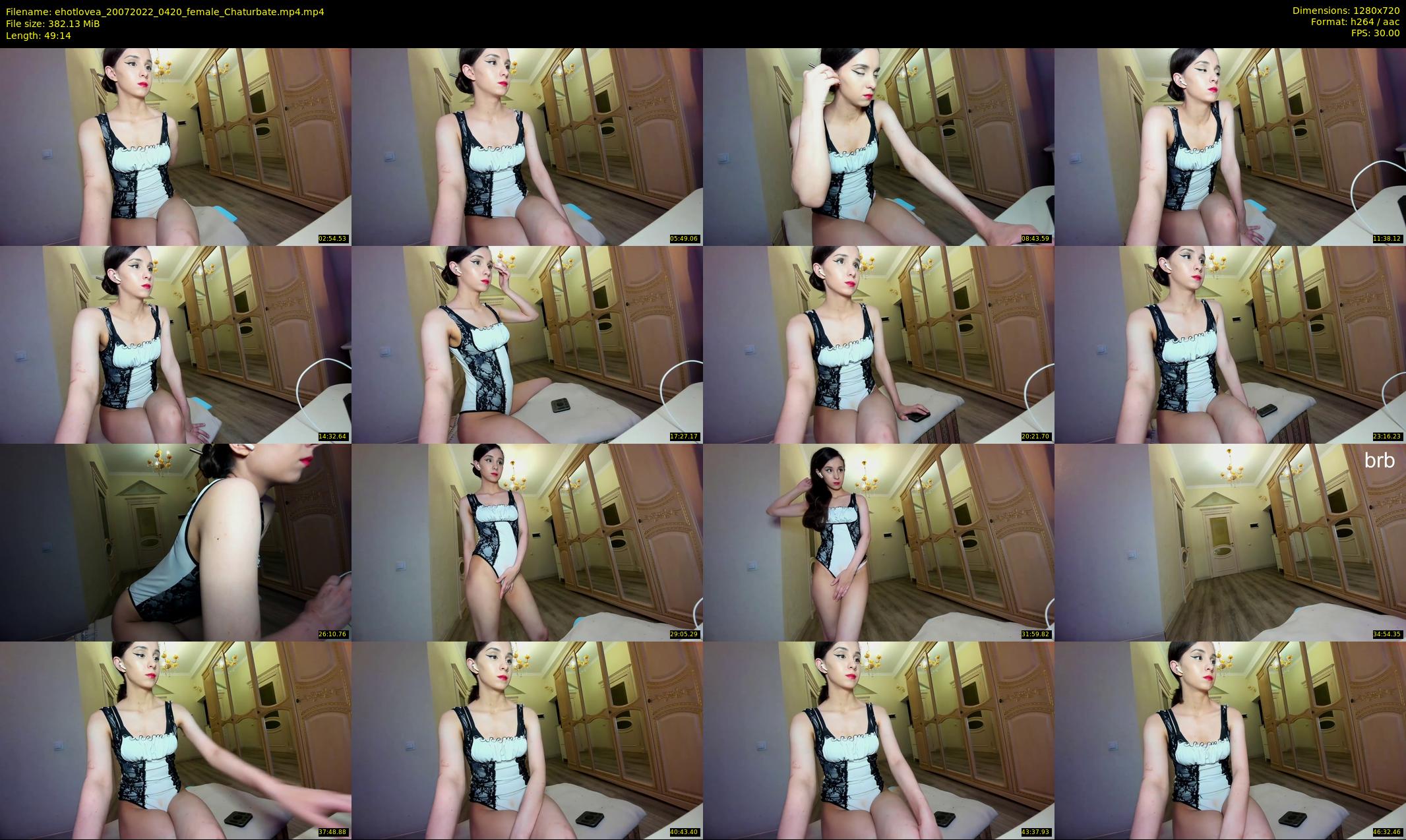 ehotlovea — 50 minute Chaturbate female cam show recording, 720p, Jul 20, 2022